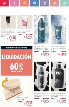 Oriflame catálogo │ válido desde el 23.08.2025 | Página: 120 | Productos: Fijador, Espuma, Body, Espuma de afeitar