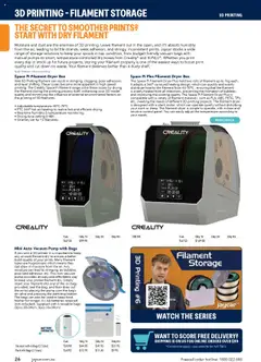 Jaycar catalogue - valid from 09.07.2025 | Page: 26 | Products: Box, Watch, Printer, Dryer