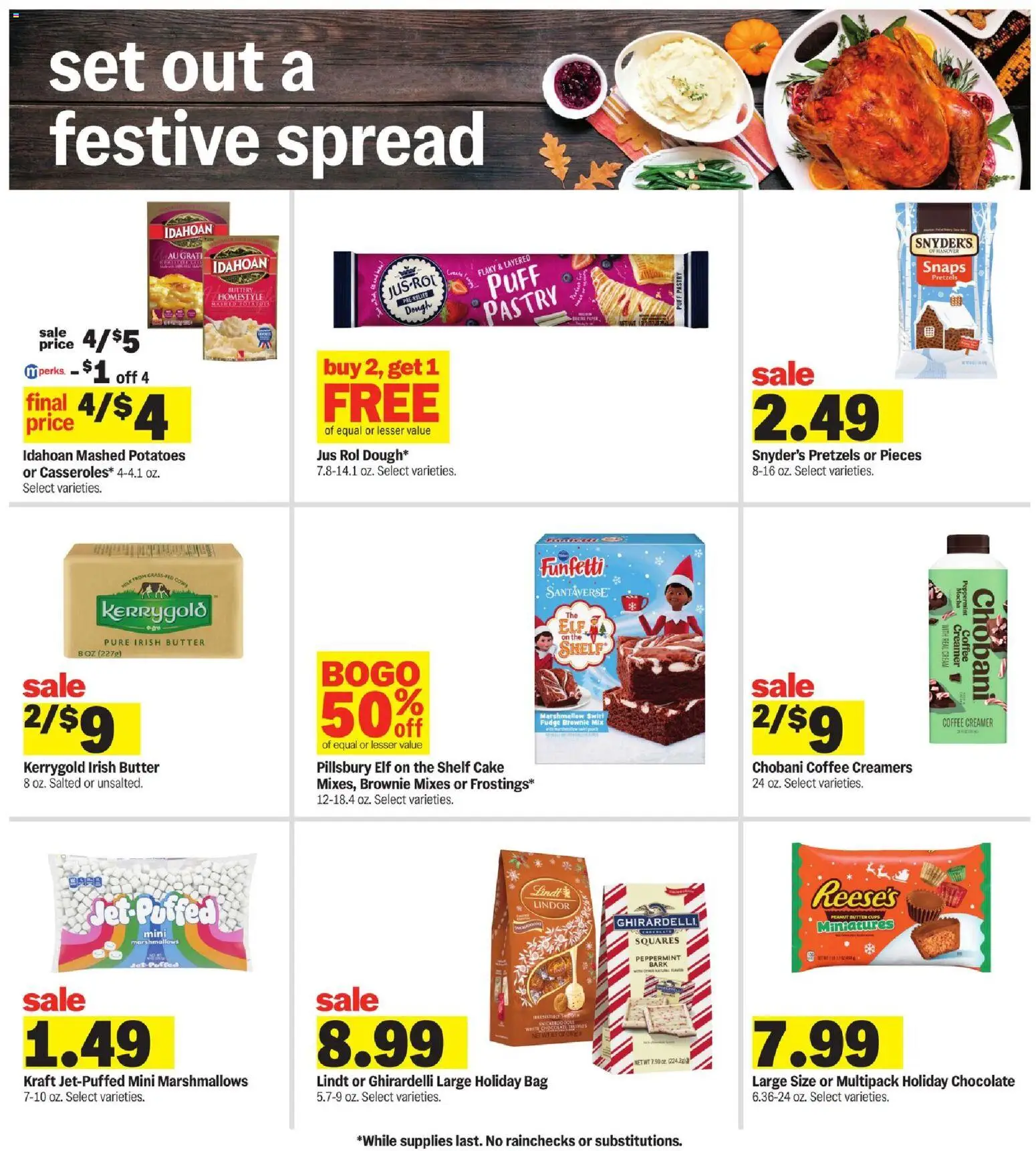 Meijer Weekly Ad - valid from 12.11.2025 | Page: 17 | Products: Butter, Coffee, Chocolate, Puff Pastry