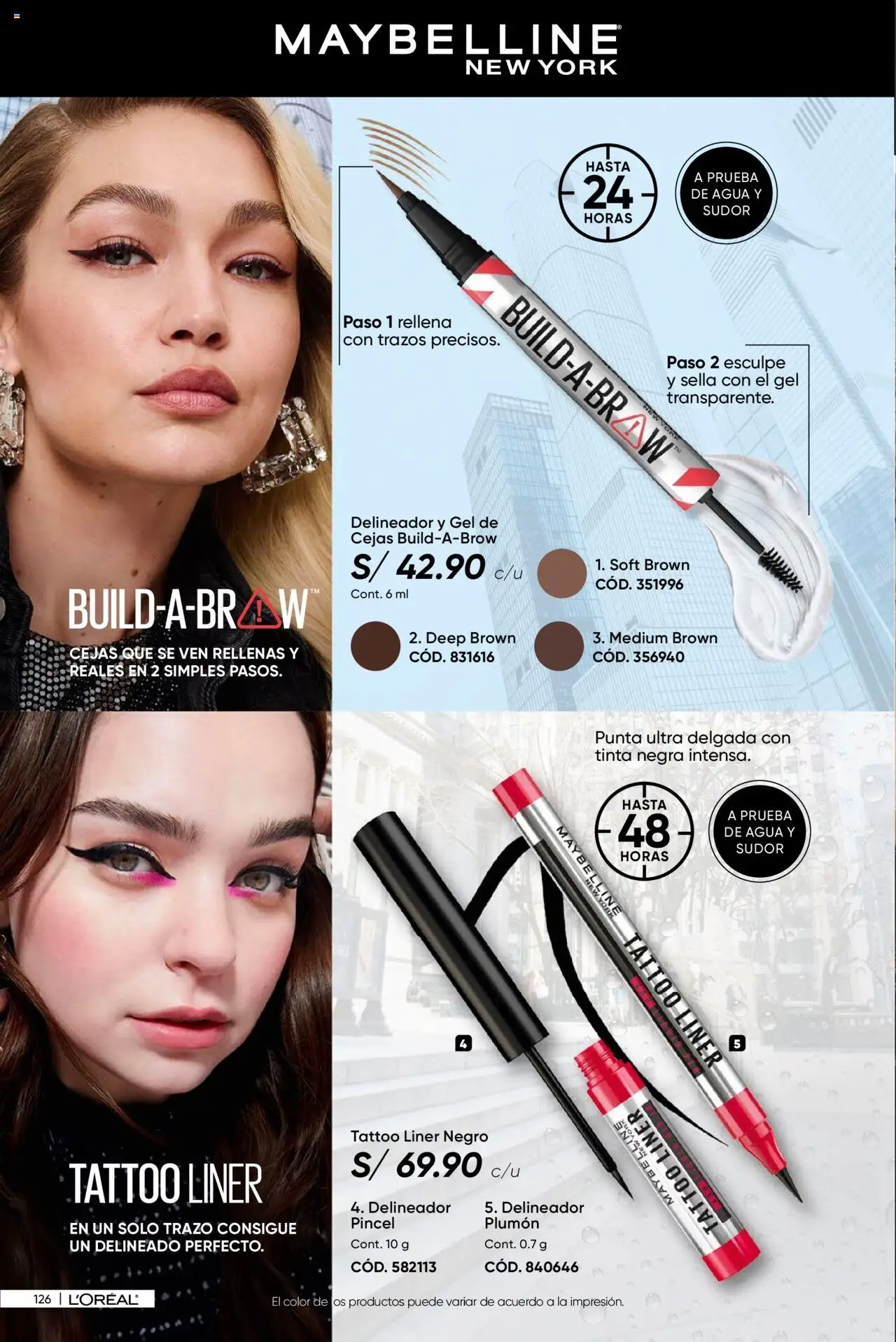 Catálogo Azzorti válido desde 18.08.2025 | Página: 130 | Productos: Delineador, Pincel
