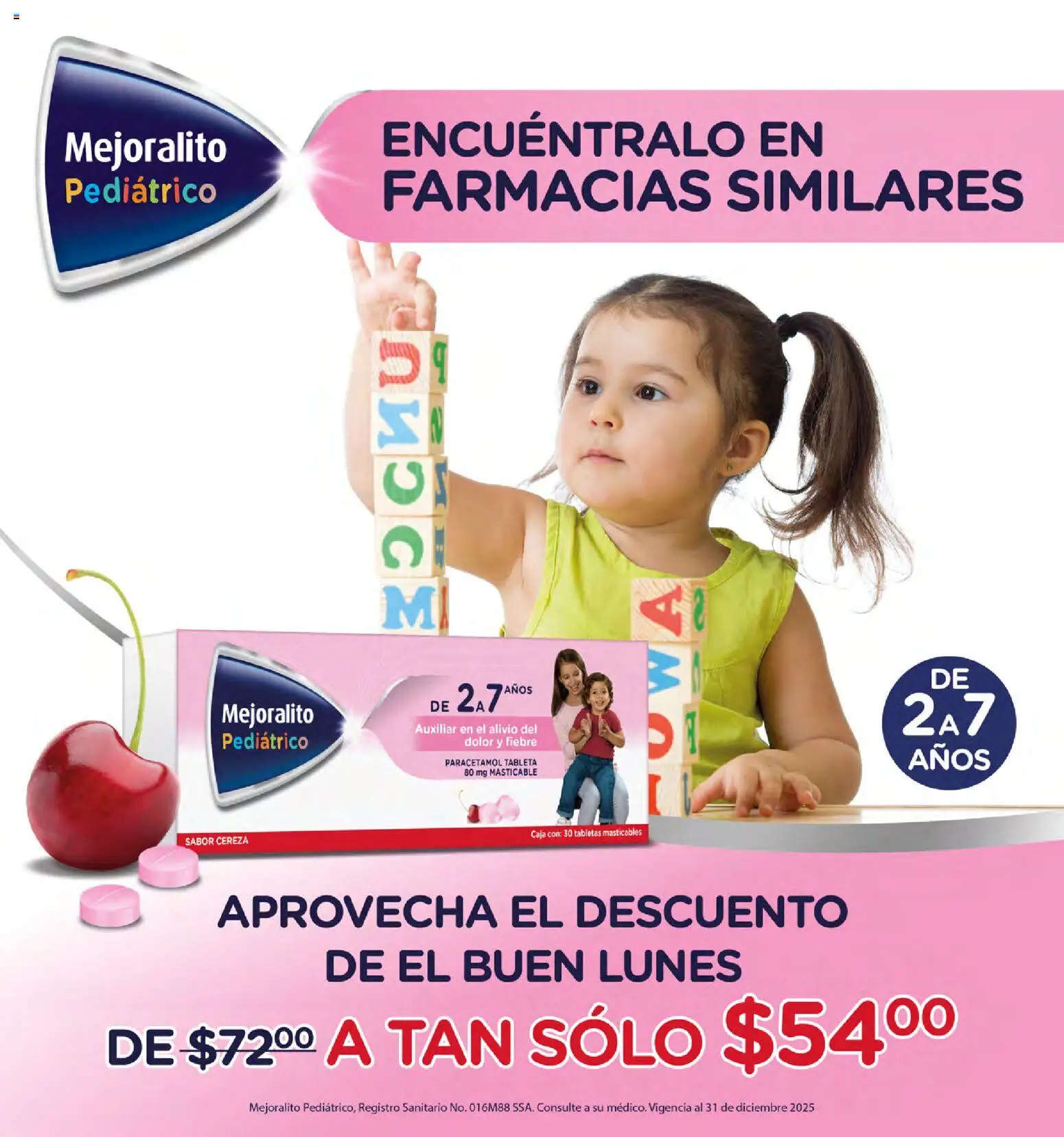 Nuevas ofertas de Farmacias Similares válidas en toda la República Mexicana desde el 01.12.2025. ¡Encuentra las mejores ofertas en Farmacias Similares catálogo! | Página: 24 | Productos: Caja, Tableta