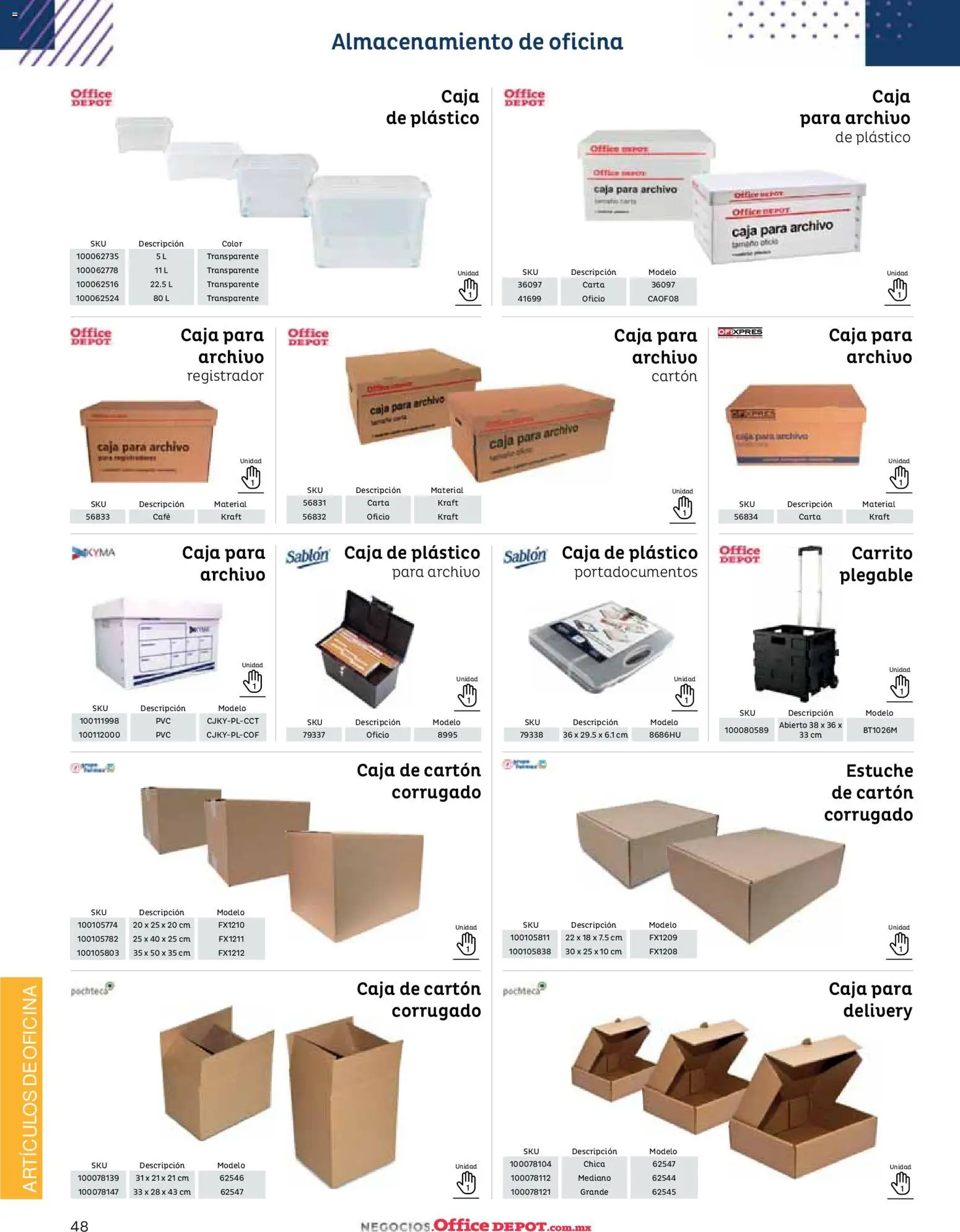 Nuevas ofertas de Office Depot válidas en toda la República Mexicana desde el 12.01.2026. ¡Encuentra las mejores ofertas en Office Depot catálogo 2026! | Página: 50 | Productos: Café, Estuche, Caja