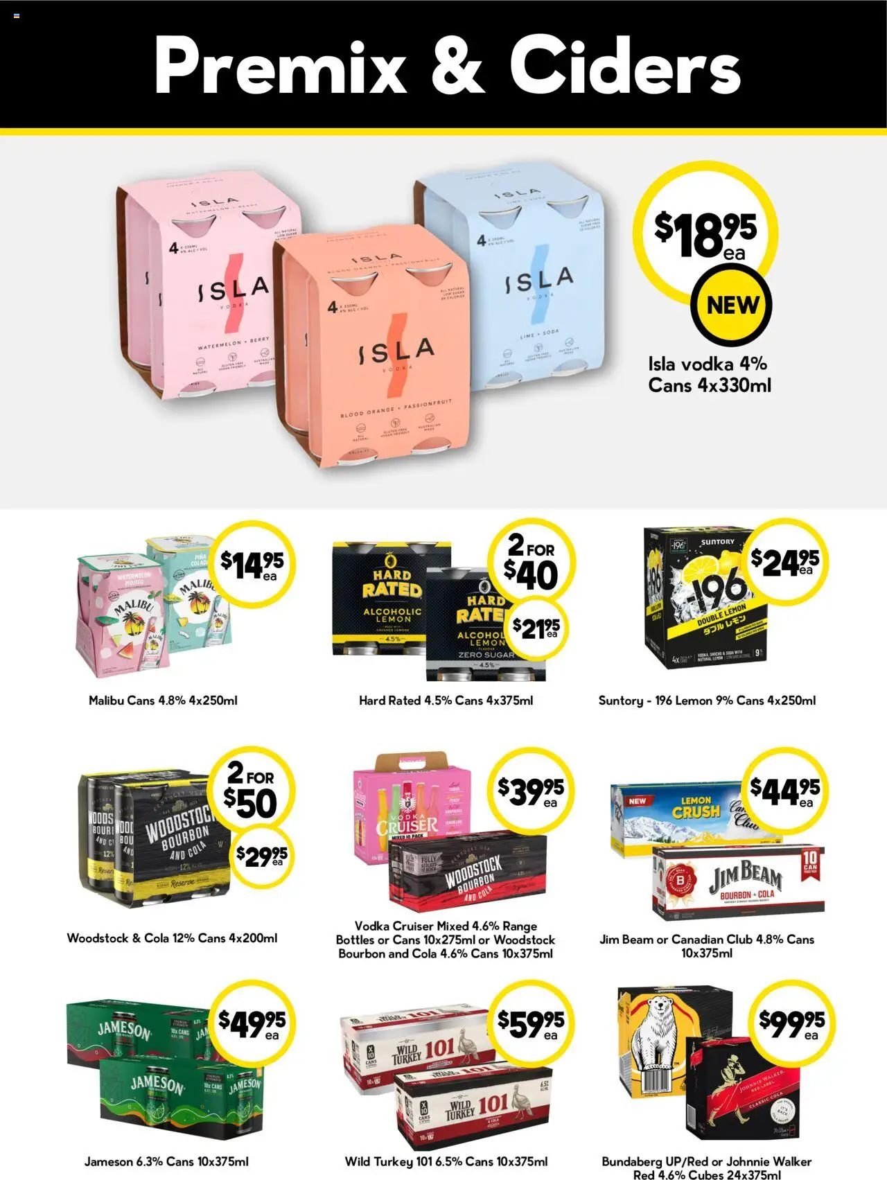 Drakes catalogue - valid from 01.10.2025 | Page: 3 | Products: Bourbon, Vodka, Lemon, Watermelon