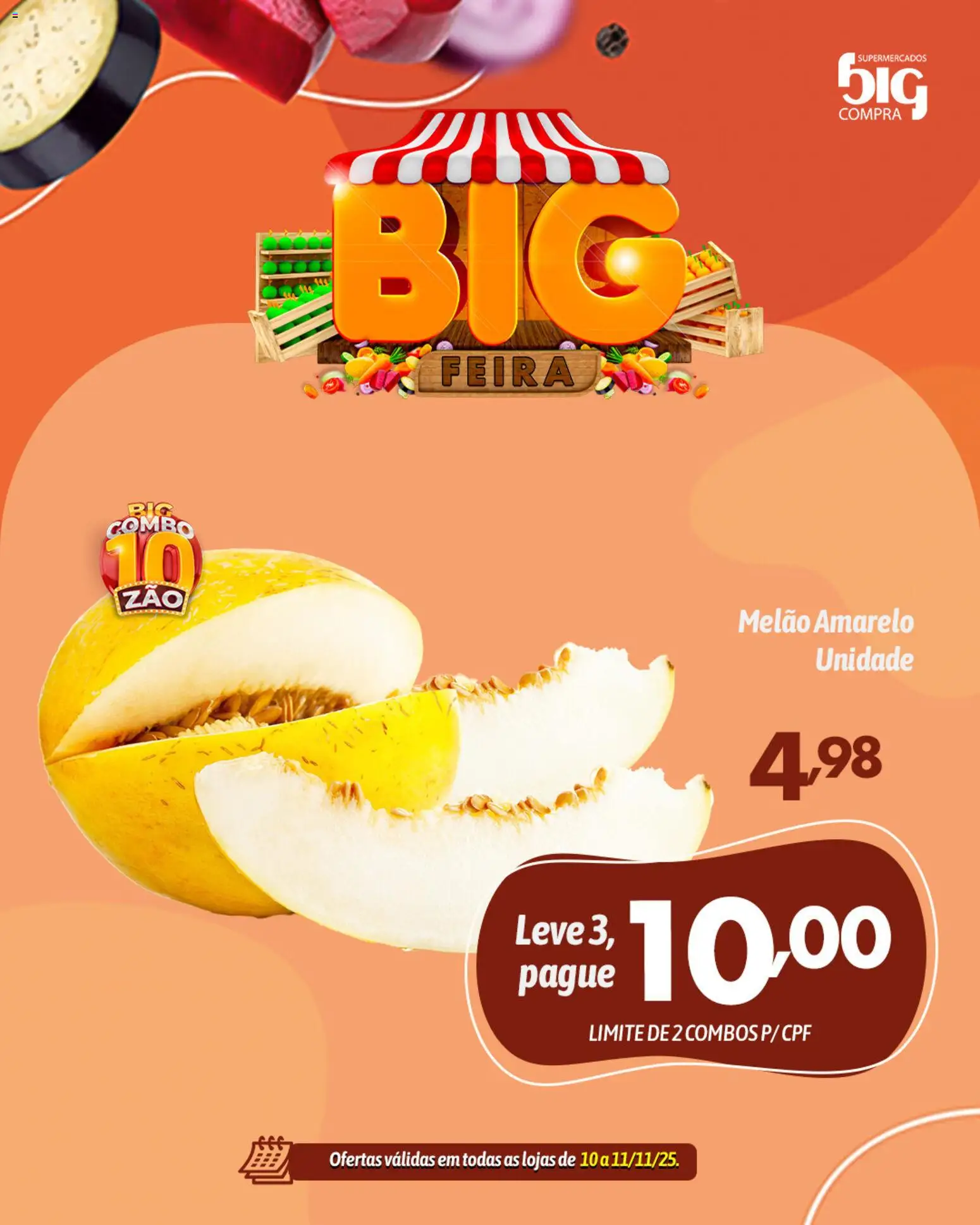 Big Compra Folheto - válido de 10.11.2025 | Página: 5 | Produtos: Melão