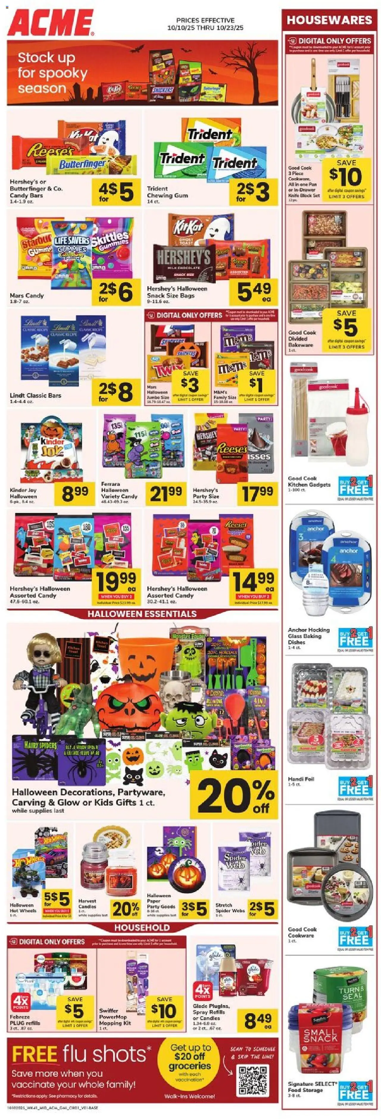 Acme Ad - valid from 10.10.2025 | Page: 1 | Products: Pan, Anchor, Milk, Chocolate