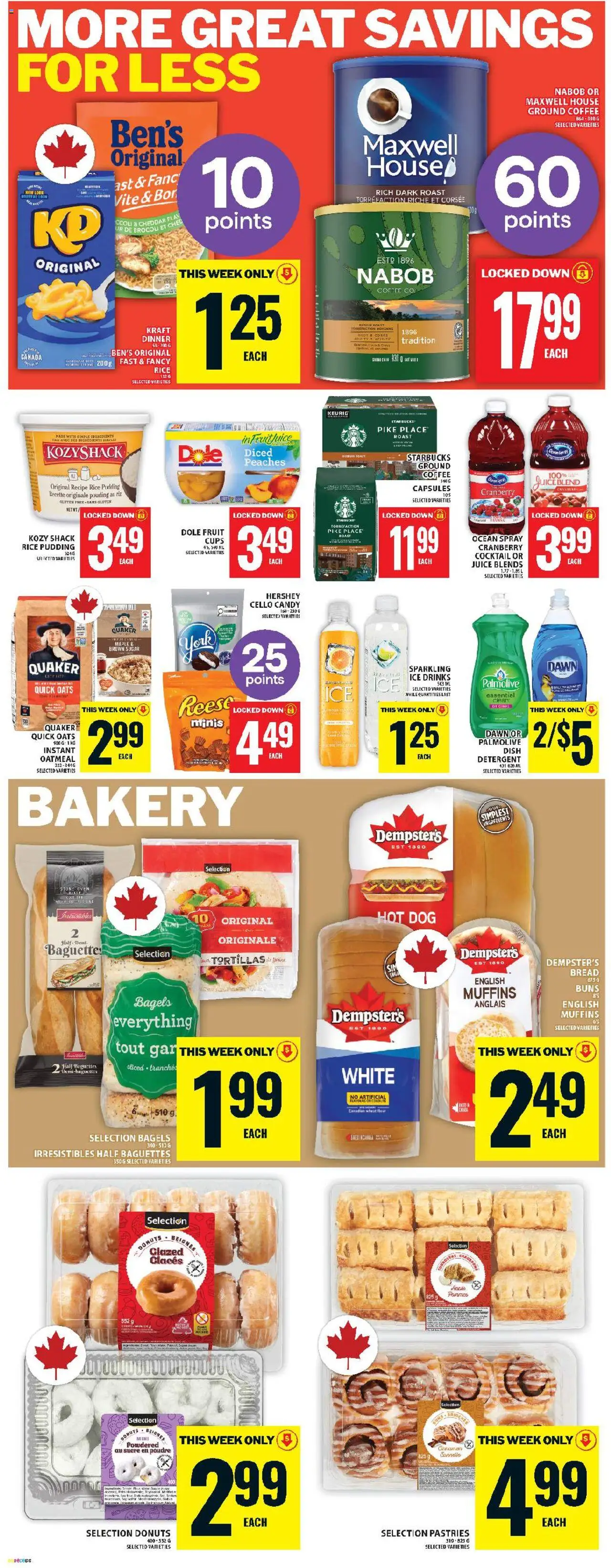 Food Basics flyer valid from 31.07.2025 | Page: 6 | Products: Rice, Bakery, Bread, Coffee