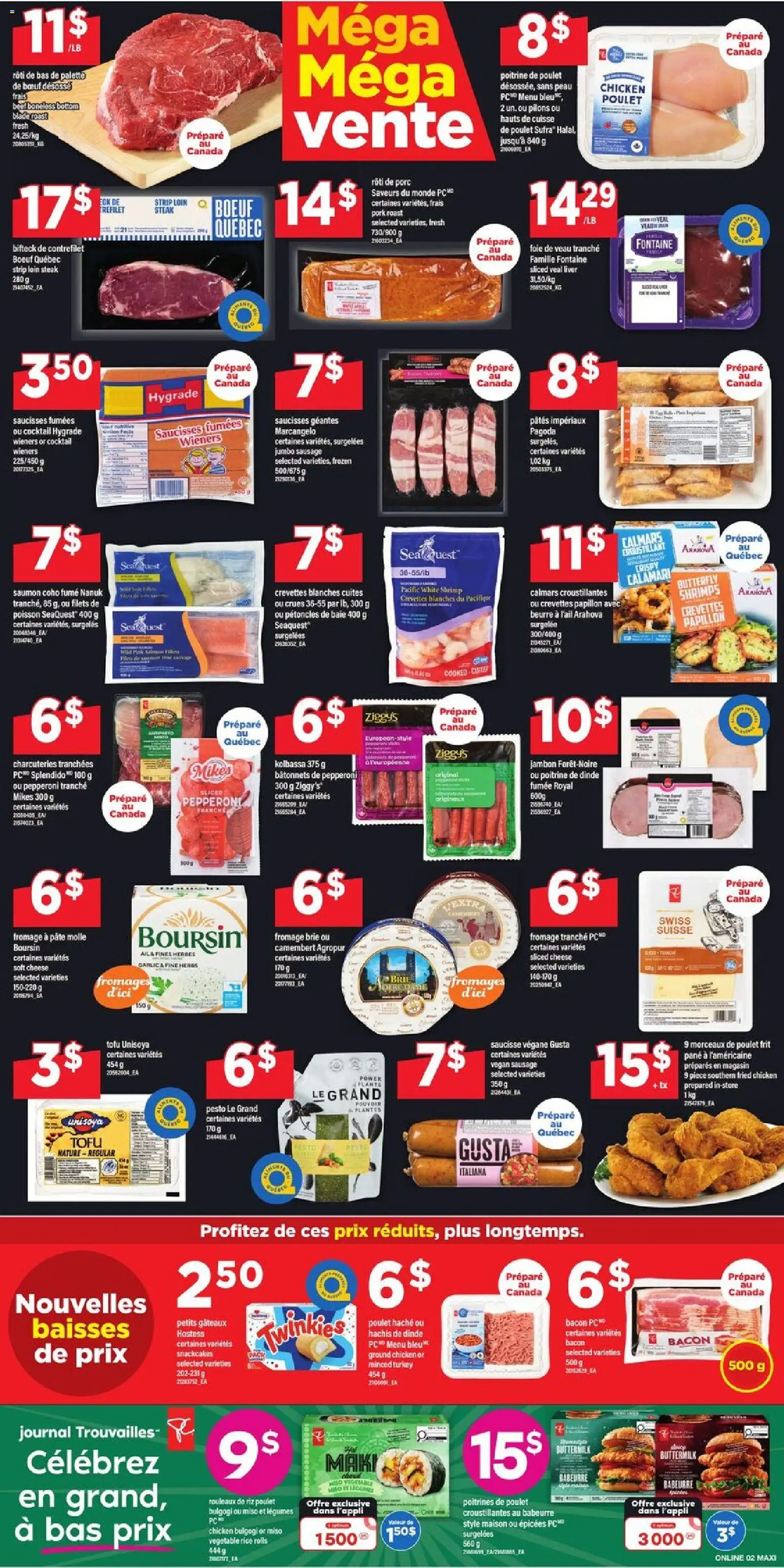 Maxi flyer valid from 13.11.2025 | Page: 7 | Products: Rice, Beef, Turkey, Pork
