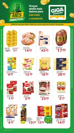 GIGA Atacado - Ofertas Feirão - Pré-Visualização do folheto da loja GIGA Atacado, válido de 30.01.2026