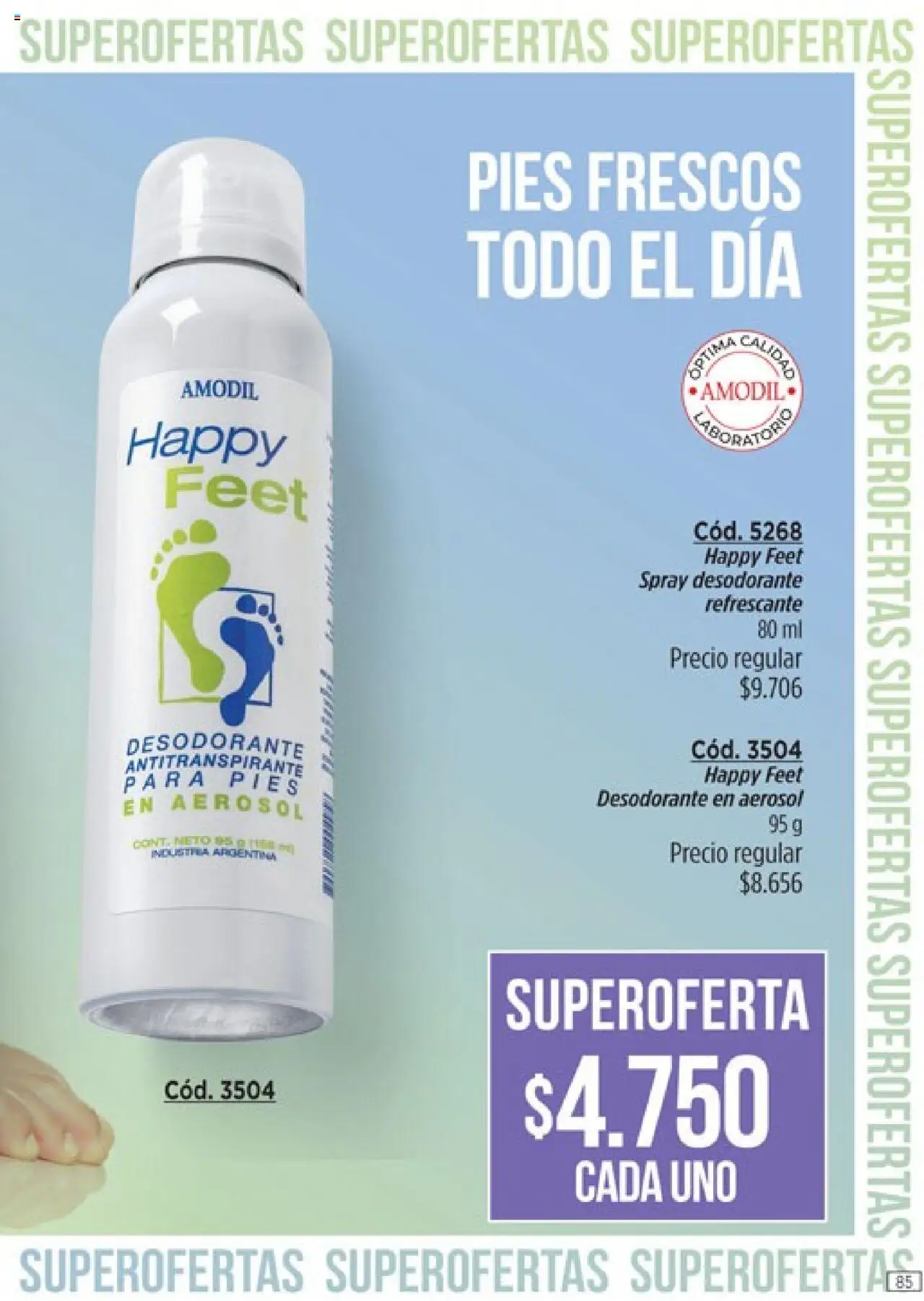 Catálogo Amodil Campaña 11 │ válido desde el 13.06.2025 | Página: 85 | Productos: Desodorante, Antitranspirante