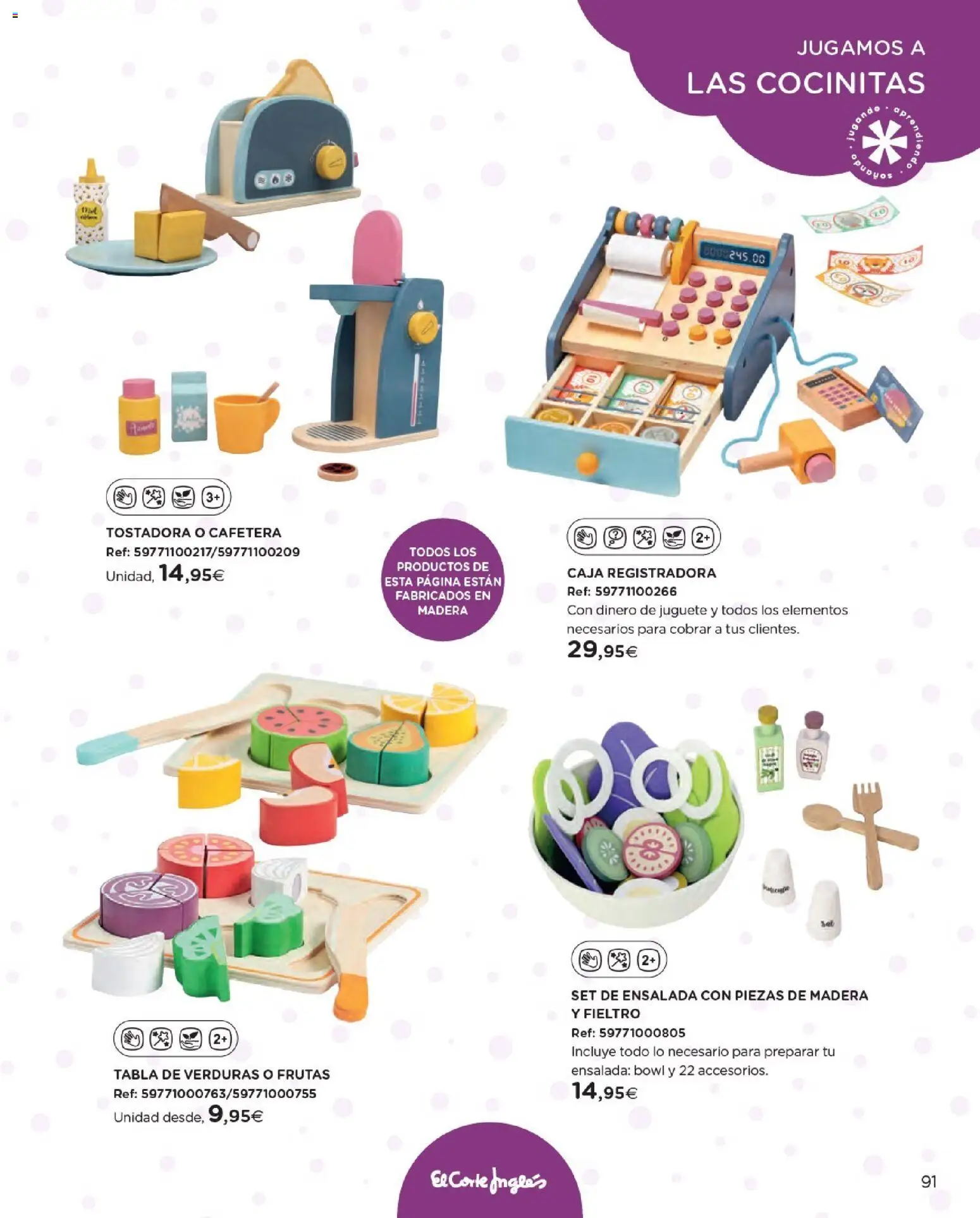 Nuevas ofertas de El Corte Inglés válidas en toda la República Mexicana desde el 27.10.2025. ¡Encuentra las mejores ofertas en El Corte Inglés catálogo Juguetes! | Página: 91 | Productos: Tostadora, Ensalada, Cafetera, Bowl