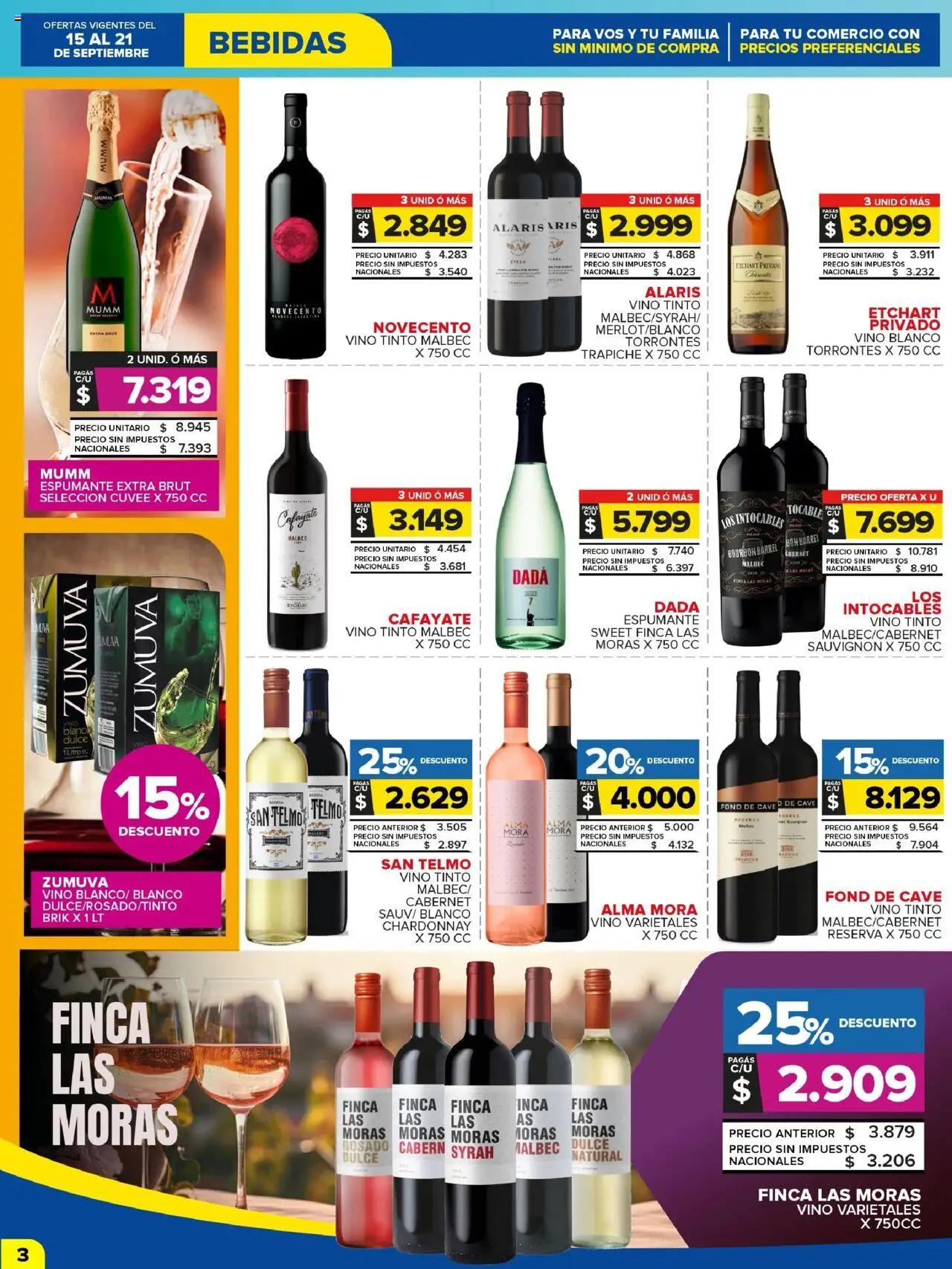Carrefour Maxi catálogo - Jujuy │ válido desde el 15.09.2025 | Página: 3 | Productos: Vino