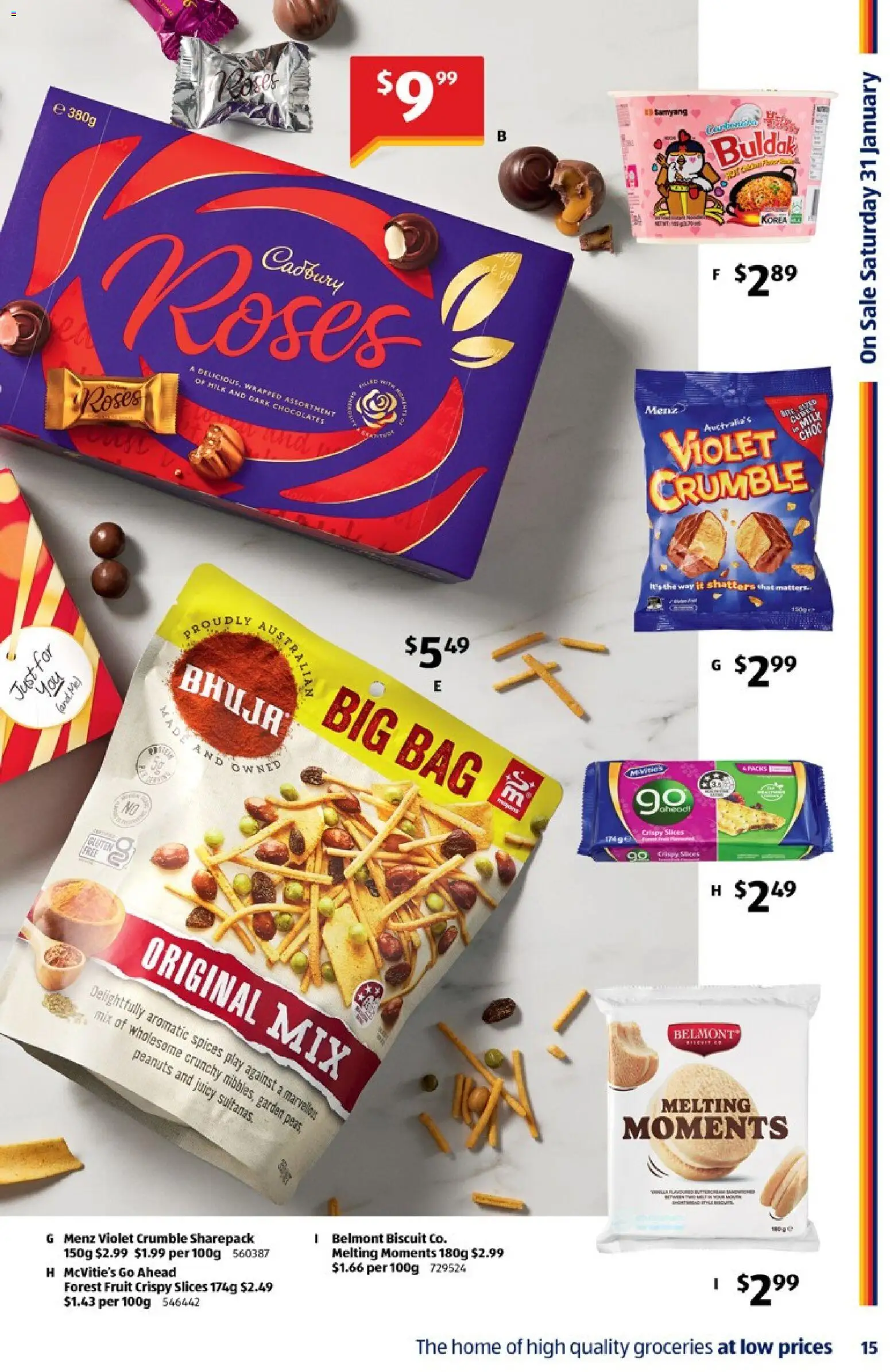 Aldi catalogue - valid from 28.01.2026 | Page: 15 | Products: Milk, Peanuts, Bag