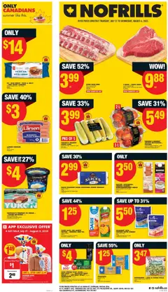 Preview of No Frills flyer - NS from shop No Frills valid from 31.07.2025