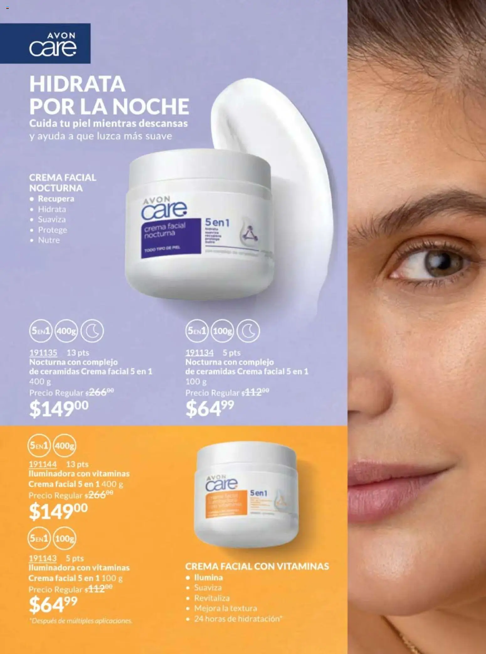 Nuevas ofertas de AVON válidas en toda la República Mexicana desde el 10.01.2026. ¡Encuentra las mejores ofertas en AVON campaña 2 2026! | Página: 134 | Productos: Crema, Vitaminas