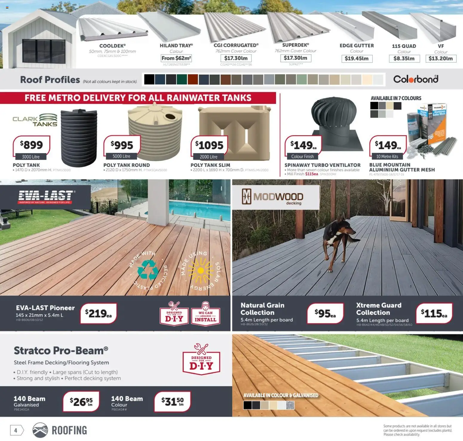 Stratco catalogue - valid from 23.01.2026 | Page: 4 | Products: Kits, Decking
