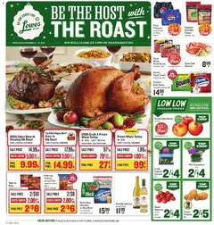 Preview of Lowes Foods weekly ads valid from 12.11.2025