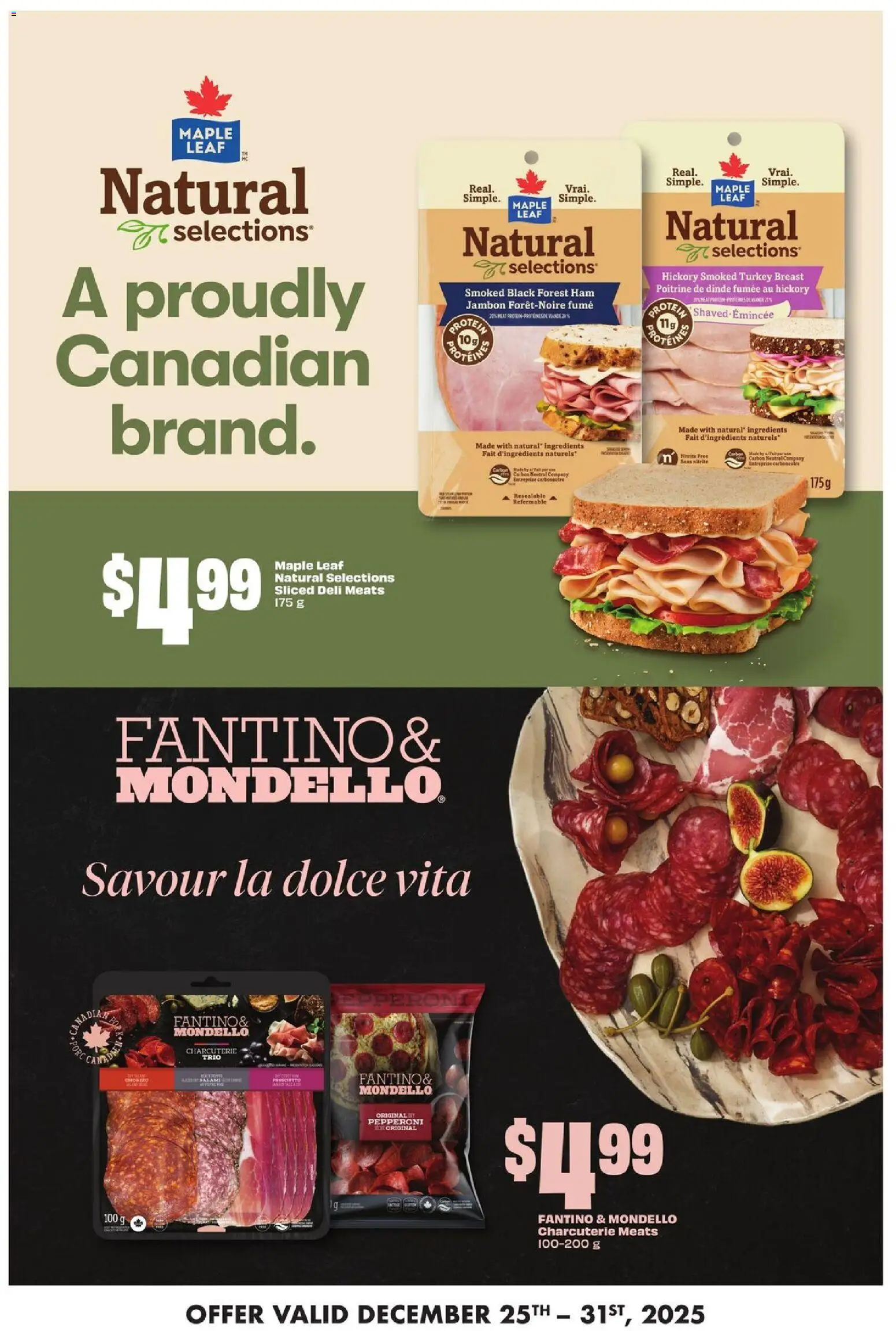 FreshCo flyer valid from 26.12.2025 | Page: 11 | Products: Turkey, Ham