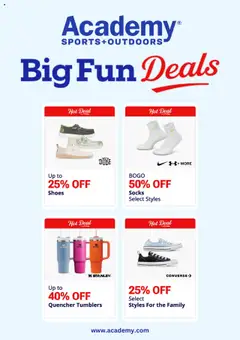 Academy Sports Weekly Ad - valid from 28.07.2025 | Page: 3 | Products: Socks