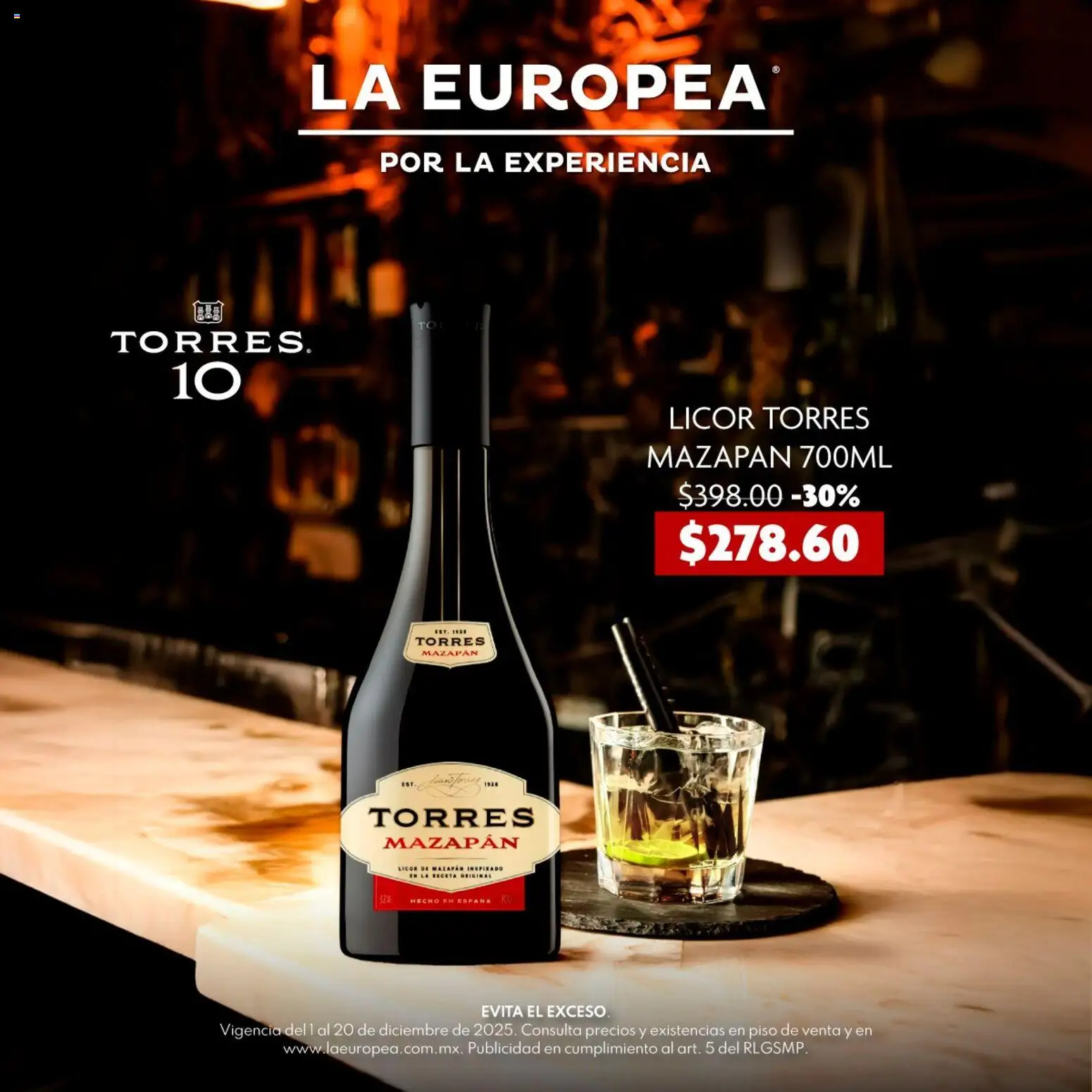 Nuevas ofertas de La Europea válidas en toda la República Mexicana desde el 03.12.2025. ¡Encuentra las mejores ofertas en La Europea catálogo Torres Mazapán! | Página: 1