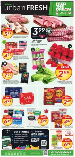 Preview of Sobeys - Weekly Flyer - Urban Fresh from shop Sobeys valid from 22.01.2026