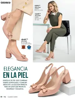 Vista previa de Andrea catálogo Calzado Dama, nuevo folleto de la tienda, válido en México a partir del 25.01.2026 | Página: 168 | Productos: Camisa, Zapatillas