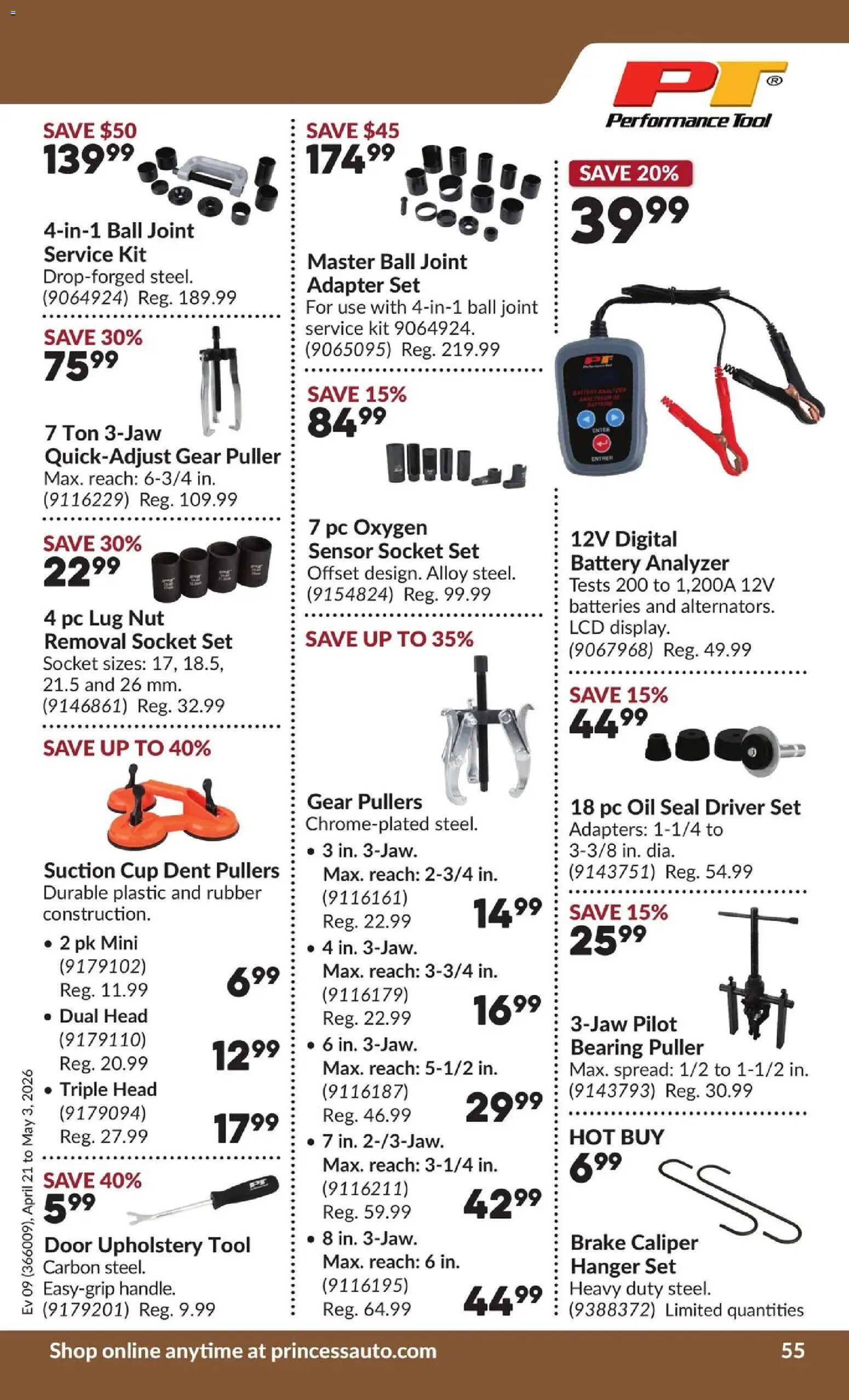 Princess Auto Flyer from Apr 21, 2026 - Unlock Huge Savings | Canada