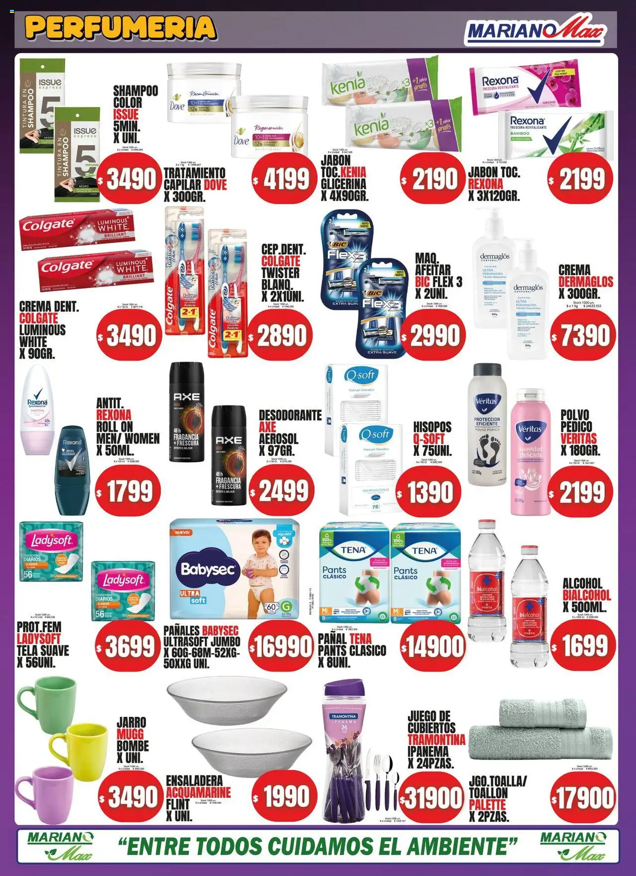Mariano Max catálogo │ válido desde el 02.09.2025 | Página: 6 | Productos: Tintura, Jabón, Desodorante, Pañales