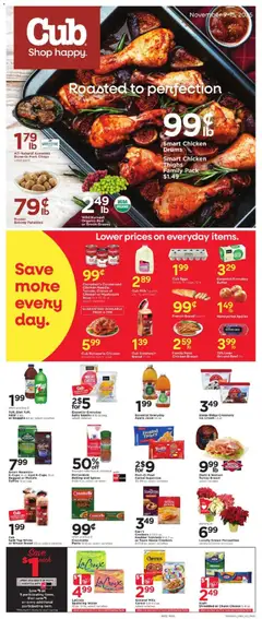 Preview of Cub Foods weekly ads valid from 09.11.2025