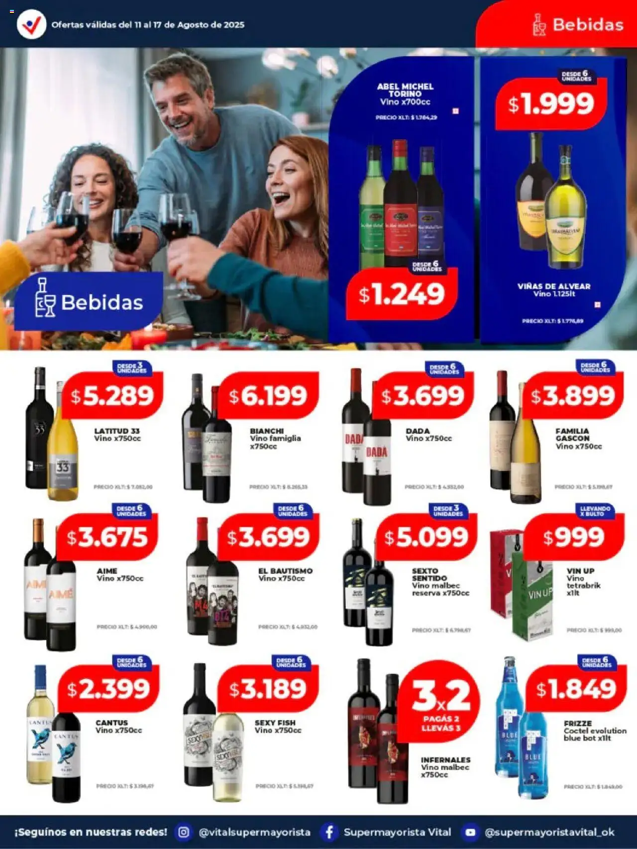 Vital ofertas │ válido desde el 11.08.2025 | Página: 11 | Productos: Vino
