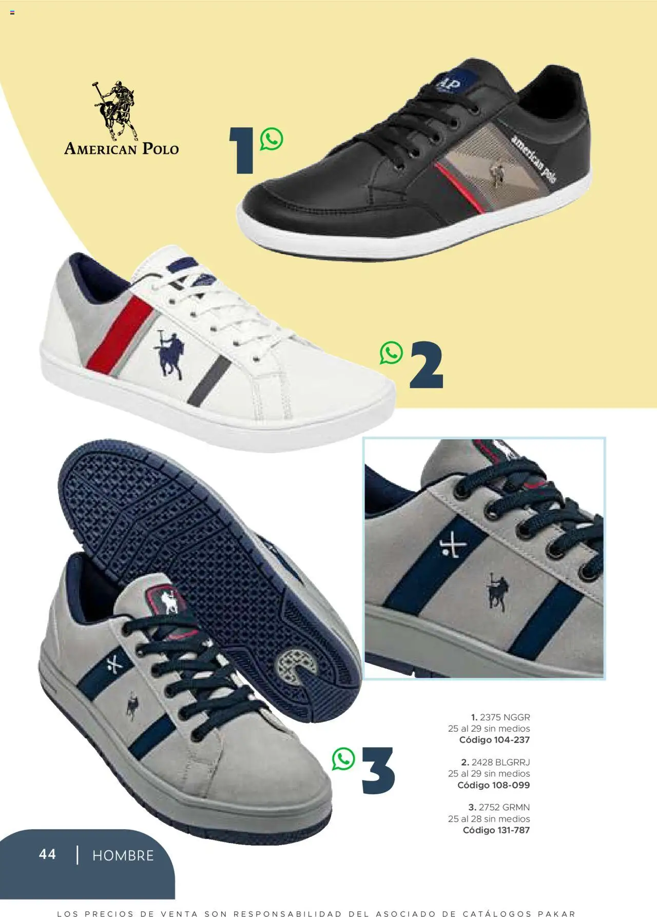 Nuevas ofertas de SC Pakar válidas en toda la República Mexicana desde el 24.07.2025. ¡Encuentra las mejores ofertas en SC Pakar - Catálogo Hombre otoño / invierno! | Página: 44