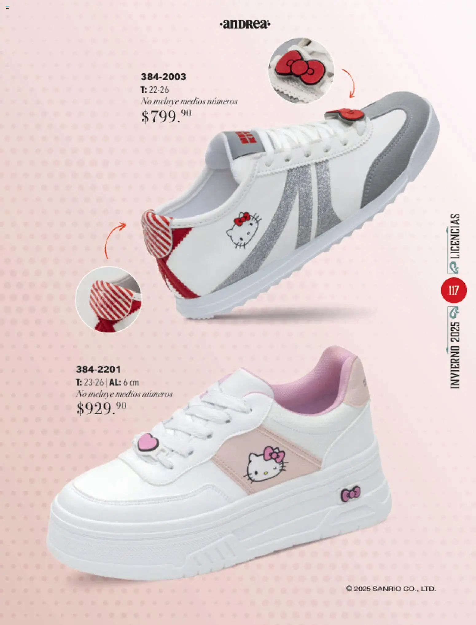 Nuevas ofertas de Andrea válidas en toda la República Mexicana desde el 26.11.2025. ¡Encuentra las mejores ofertas en Andrea catálogo Invierno! | Página: 117