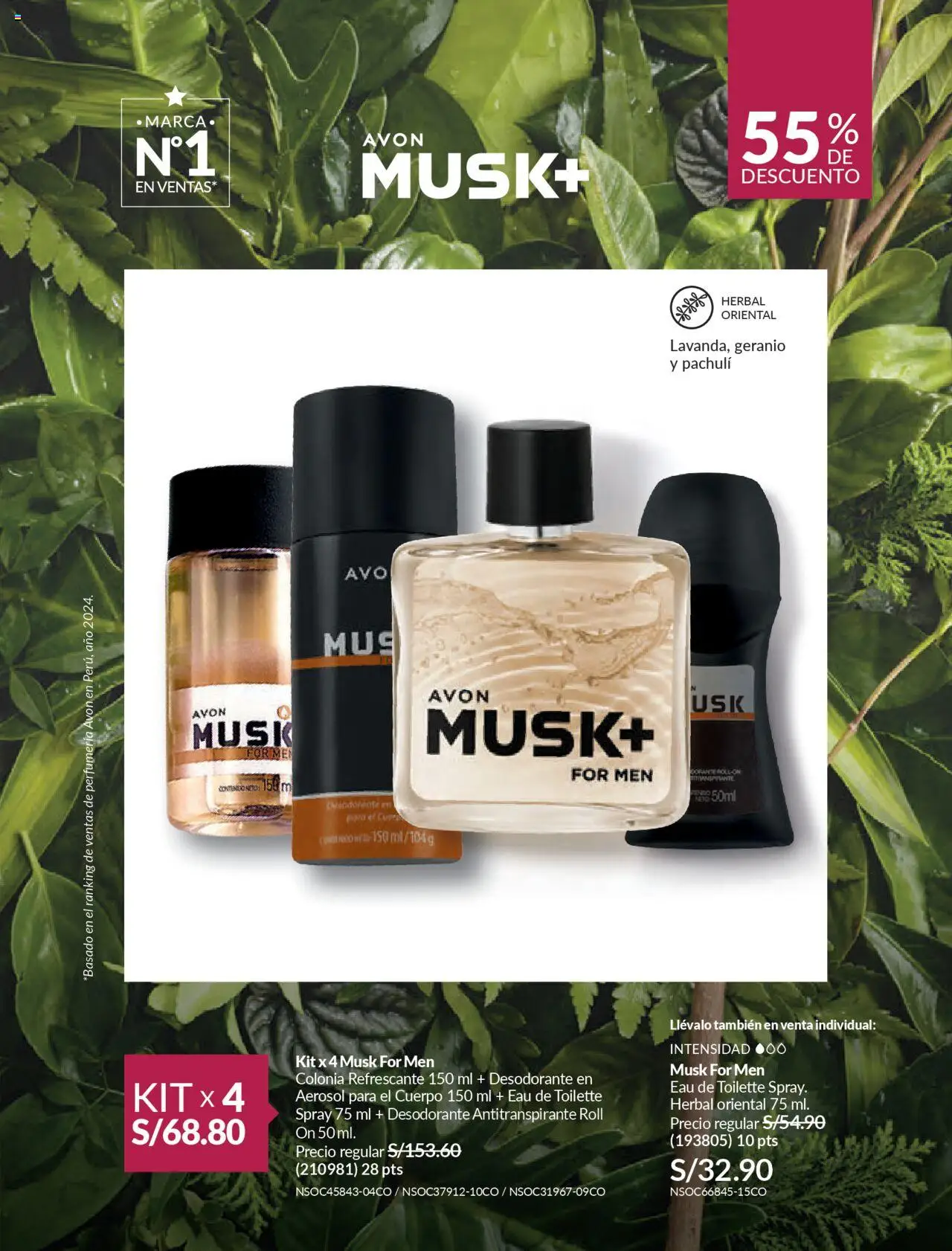 Catálogo Avon válido desde 11.08.2025 | Página: 10 | Productos: Desodorante, Antitranspirante, EAU de Toilette