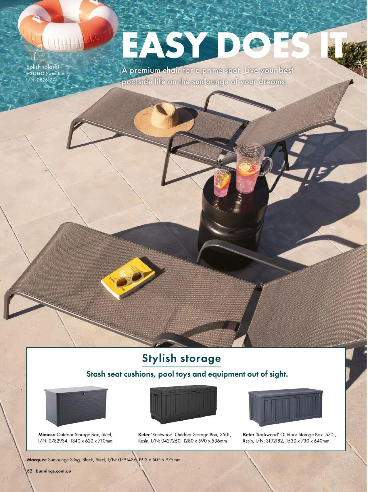 Bunnings Warehouse catalogue - valid from 25.08.2025 | Page: 62 | Products: Chair