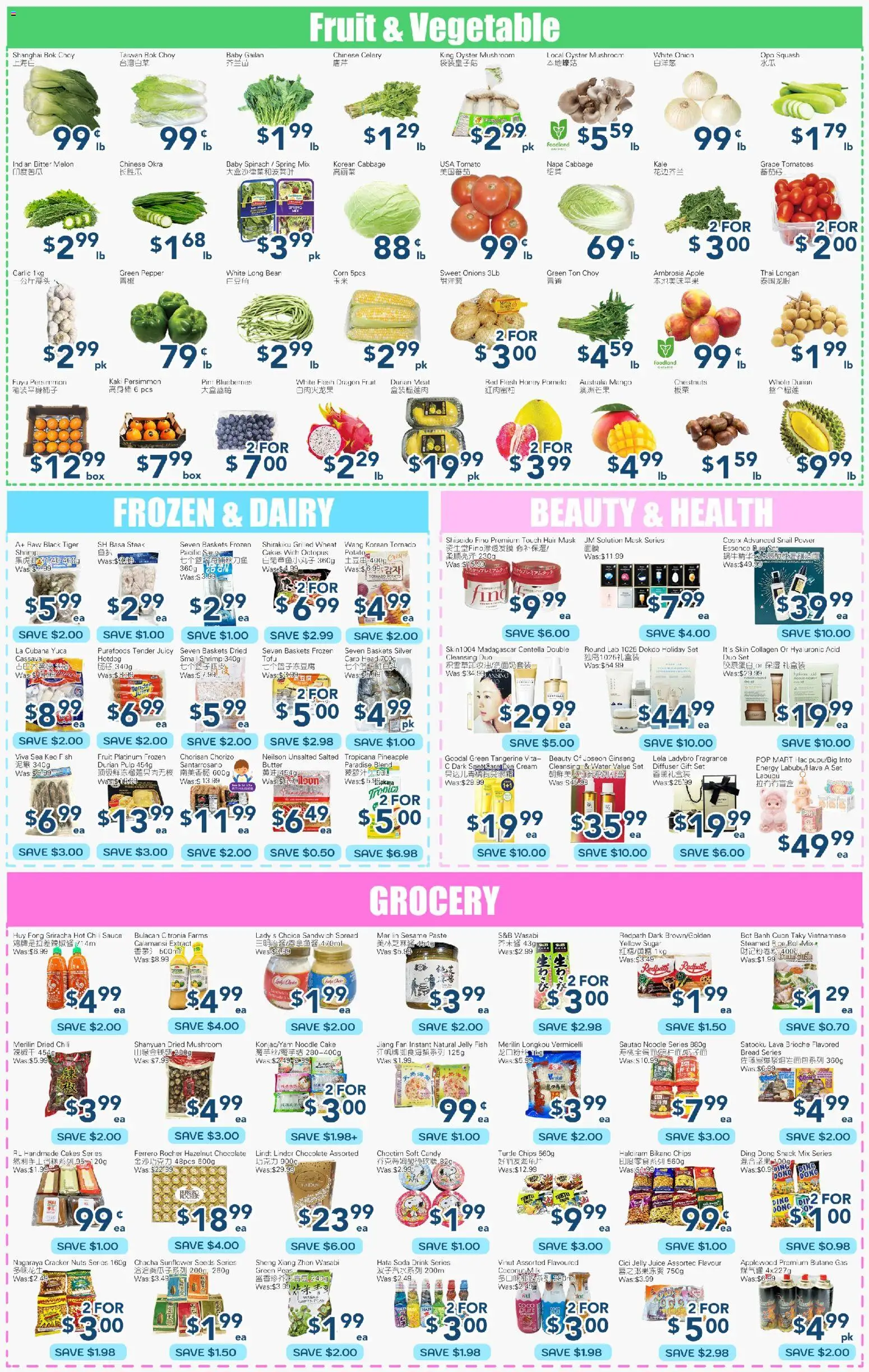 Oceans flyer valid from 28.11.2025 | Page: 2 | Products: Fish, Butter, Bread, Juice