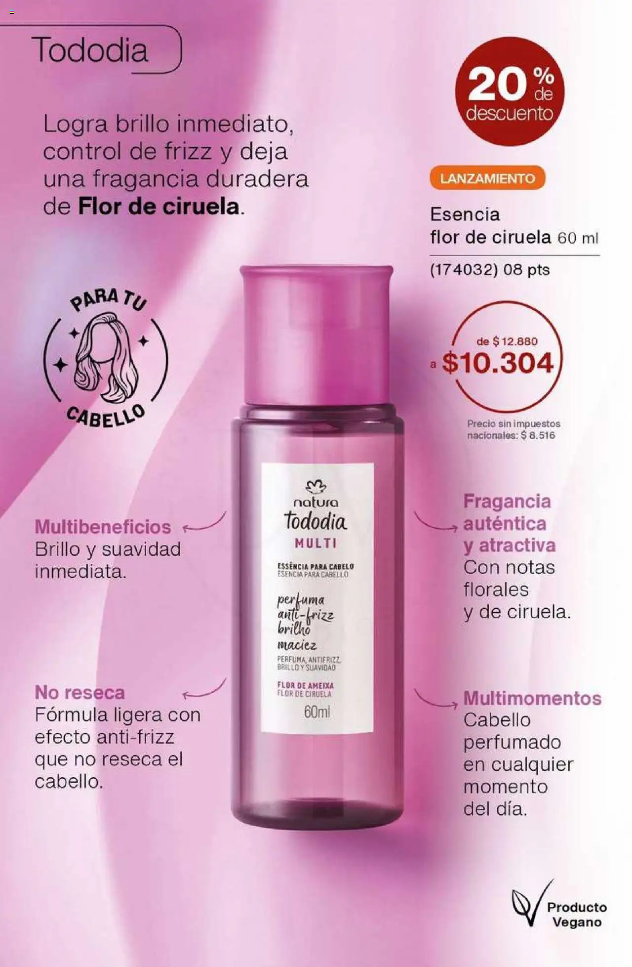 Catálogo Natura Ciclo 8 │ válido desde el 03.06.2025 | Página: 202 | Productos: Fragancia, Brillo