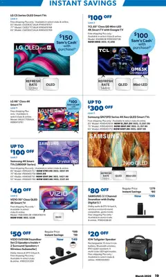 Preview of Sam's Club weekly ads valid from 18.03.2026 | Page: 19