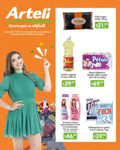 Vista previa de Arteli folleto, nuevo folleto de la tienda, válido en México a partir del 07.11.2025