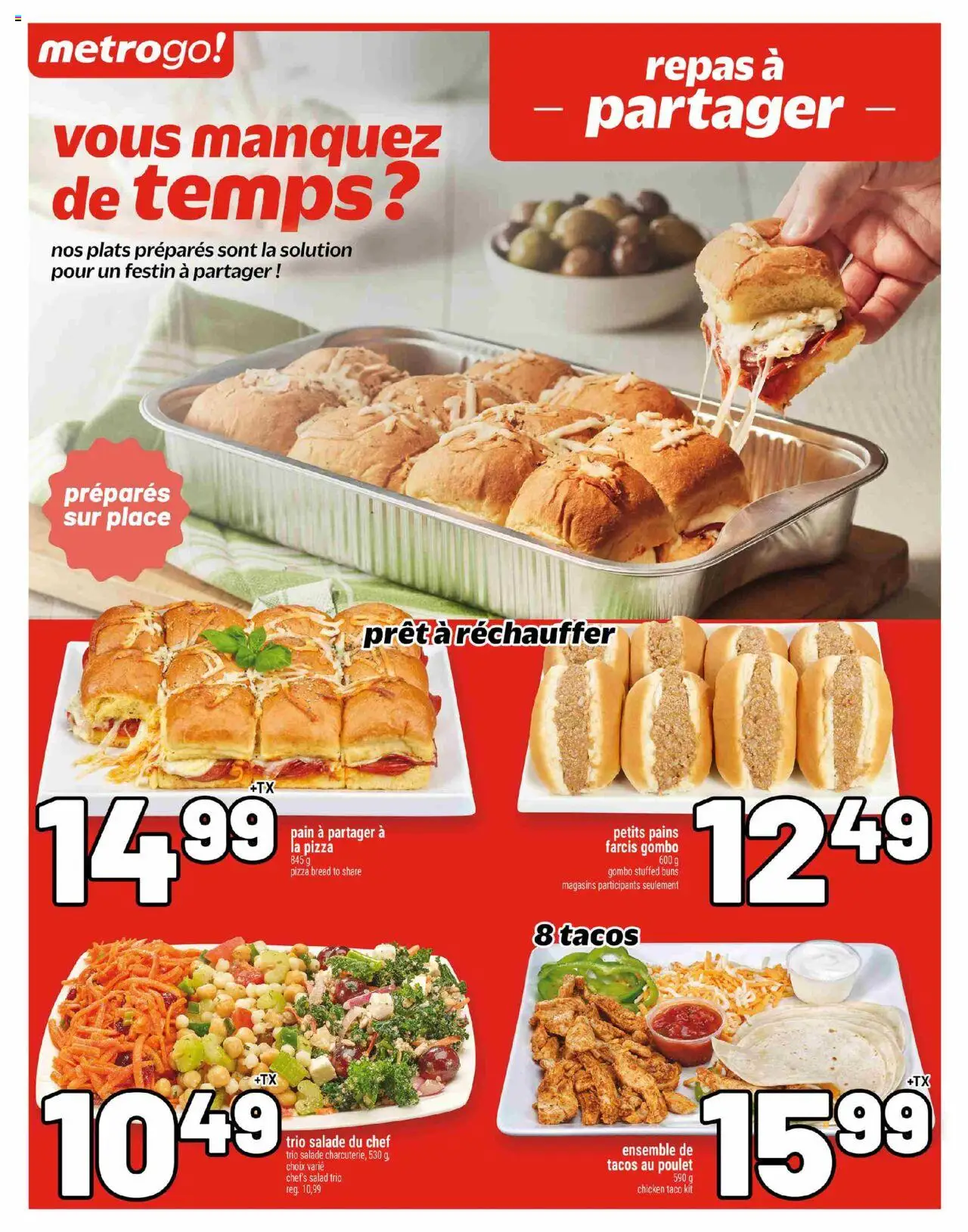 Metro flyer valid from 21.08.2025 | Page: 6 | Products: Salad, Bread, Pizza, Chicken
