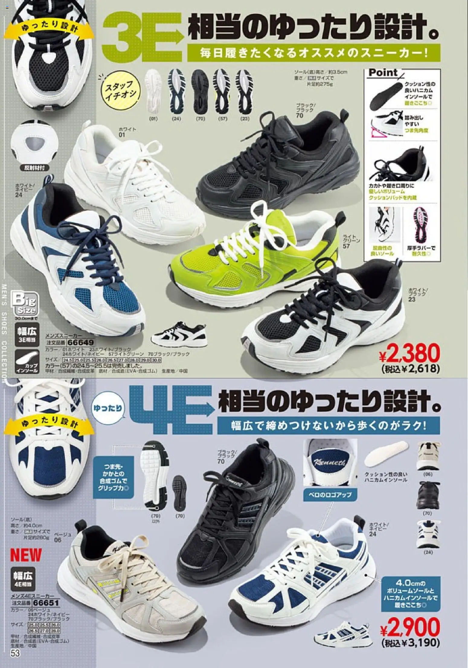 {H1} | ページ: 54 | 製品: インソール