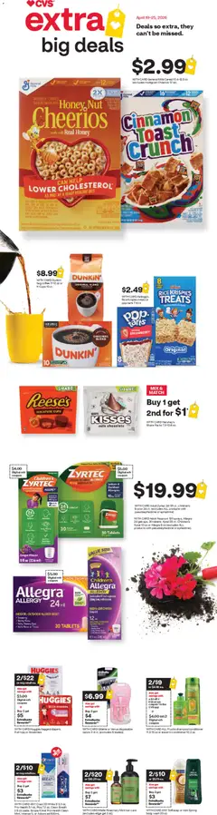 Preview of CVS Pharmacy weekly ads valid from 19.04.2026