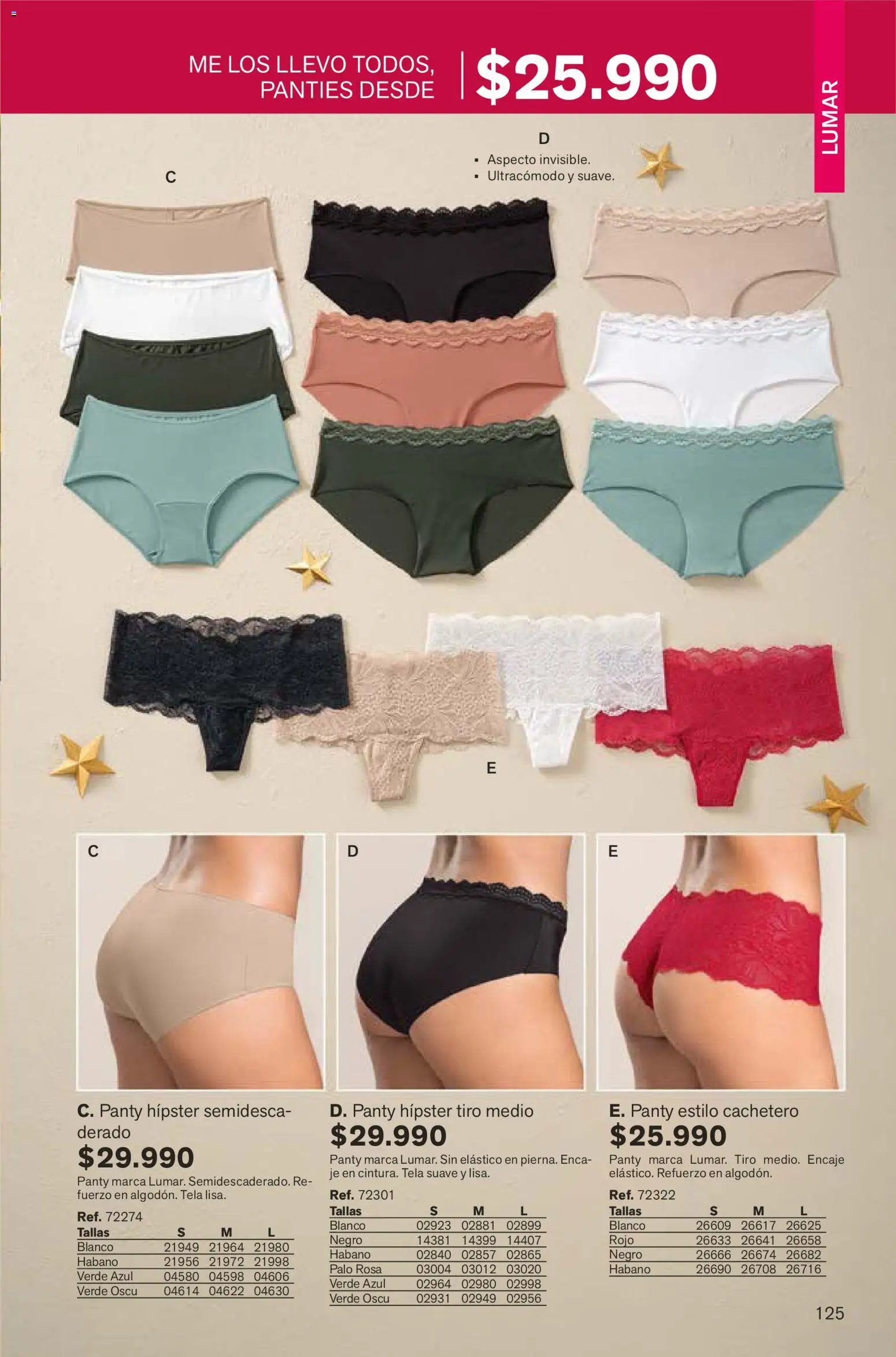 Leonisa revista - valida desde el 07.12.2025 | Página: 125 | Productos: Cachetero