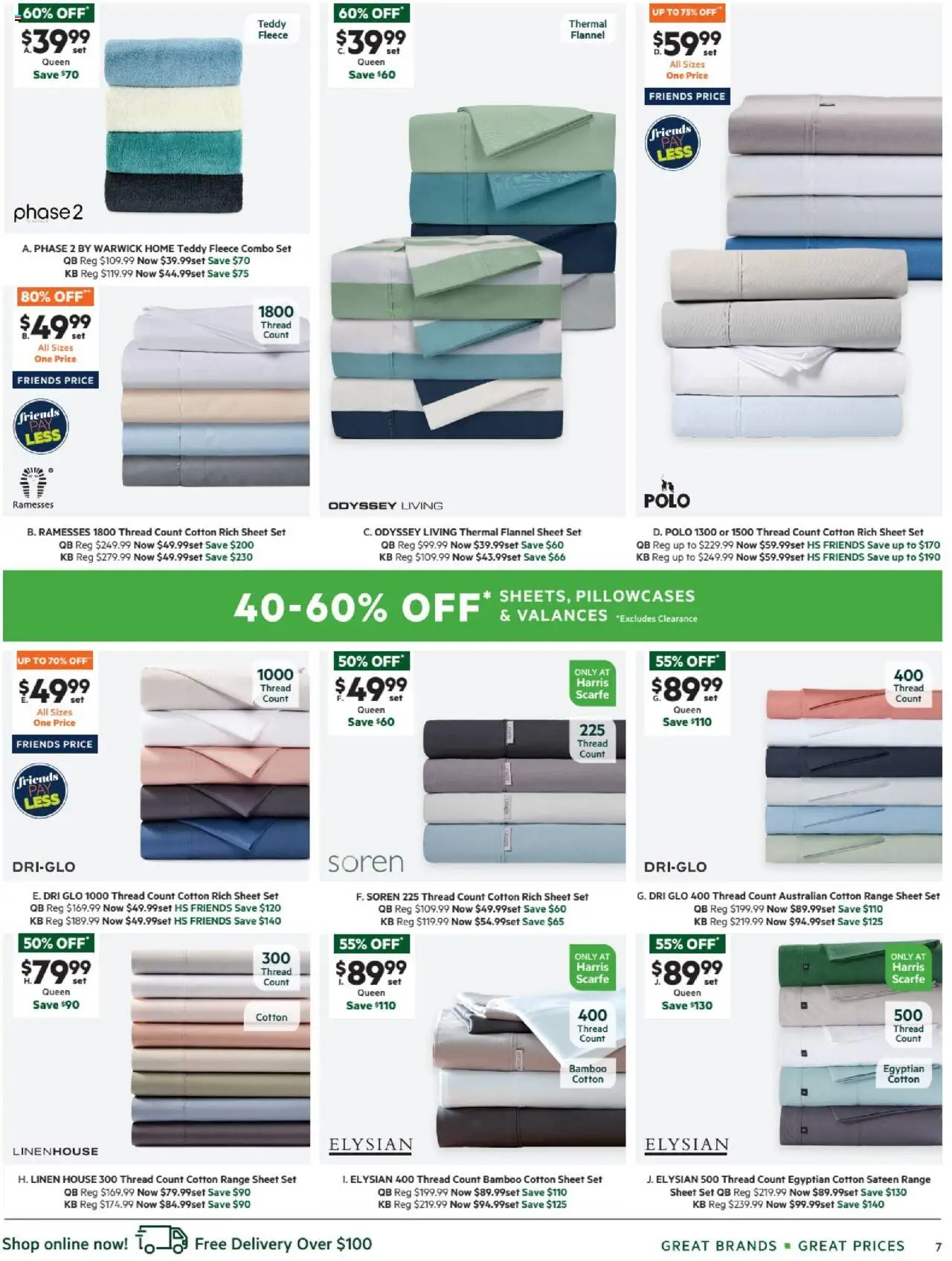 Harris Scarfe catalogue - valid from 28.06.2025 | Page: 7 | Products: Linen