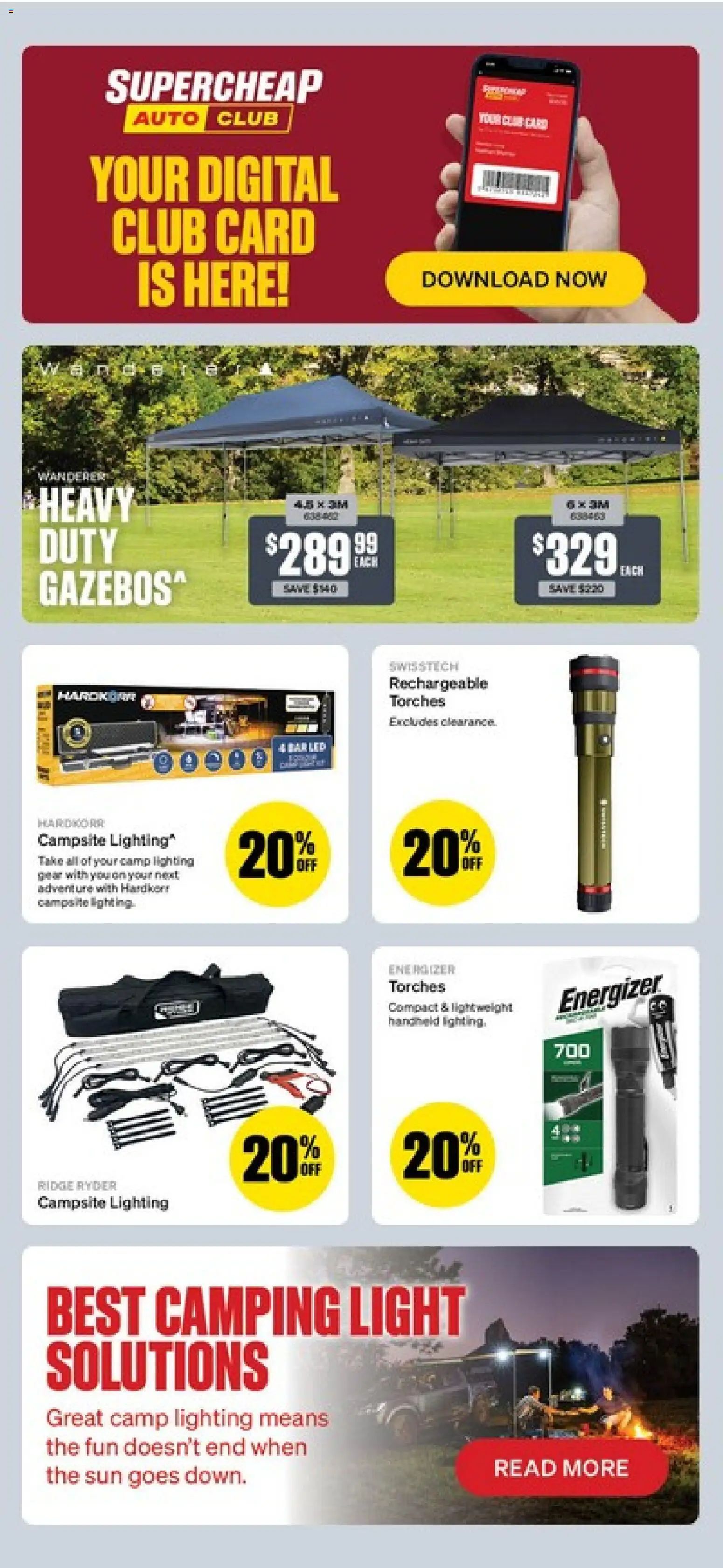 Supercheap Auto catalogue - valid from 22.04.2026 | Page: 23 | Products: Light, Digital, Weight