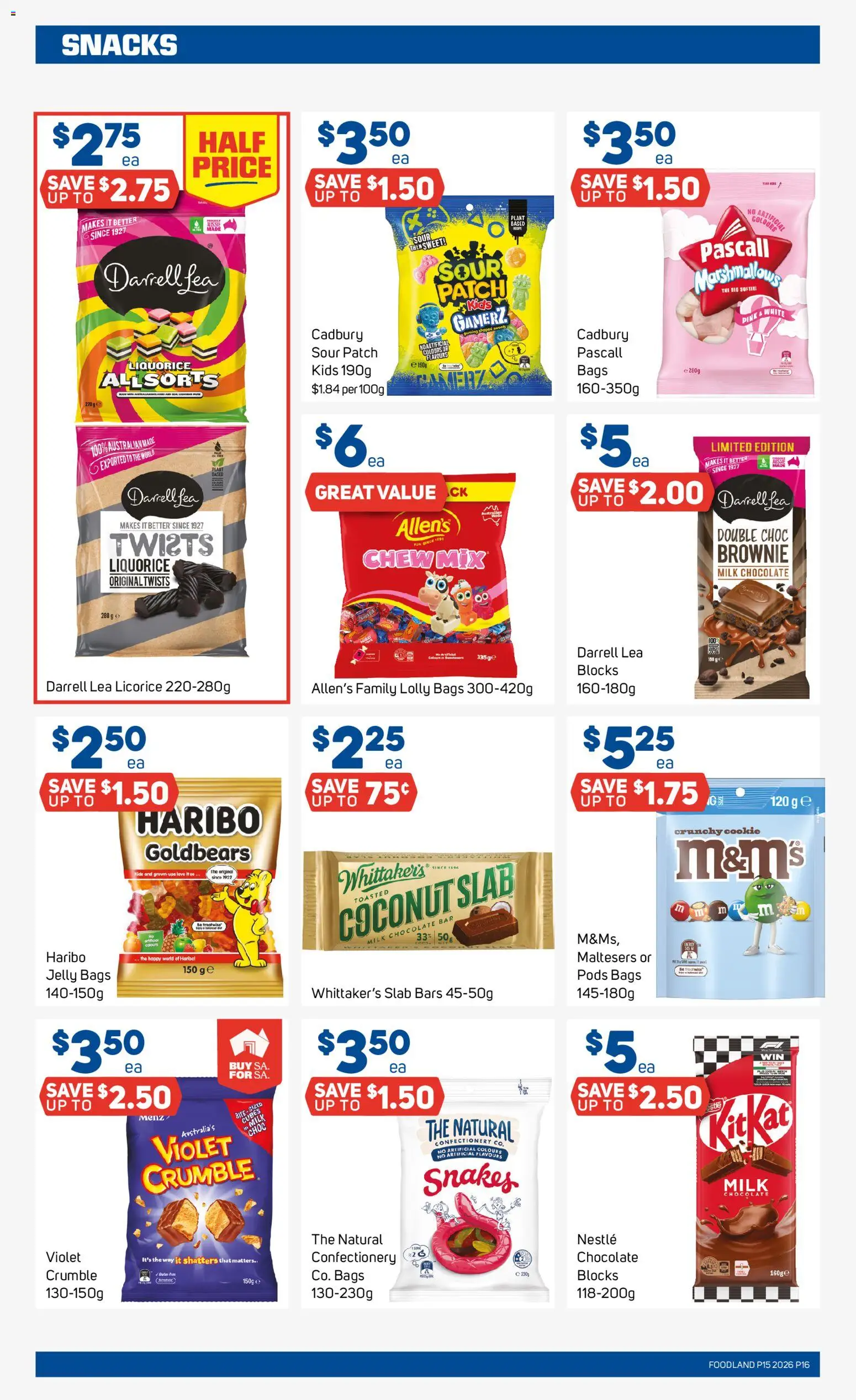 Foodland catalogue - valid from 08.04.2026 | Page: 16 | Products: Plant, Milk, Chocolate