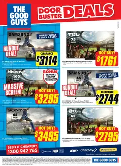 Preview of The Good Guys catalogue  - valid from 11.03.2026 | Page: 21