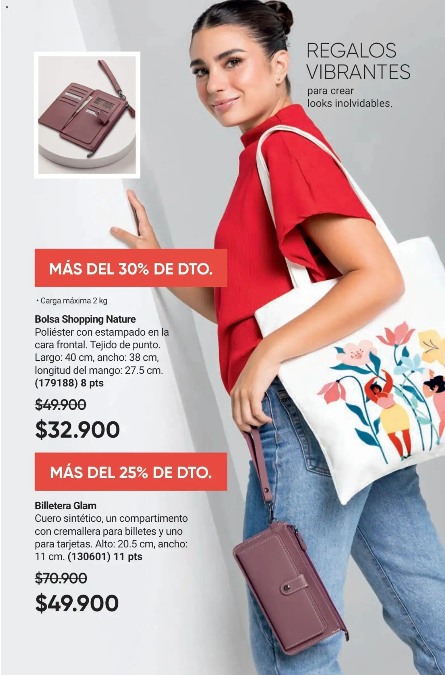 Avon revista - valida desde el 17.11.2025 | Página: 73 | Productos: Billetera, Bolsa, Mango