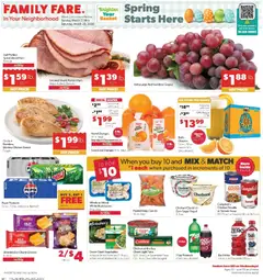 Preview of Family Fare weekly ads valid from 22.03.2026