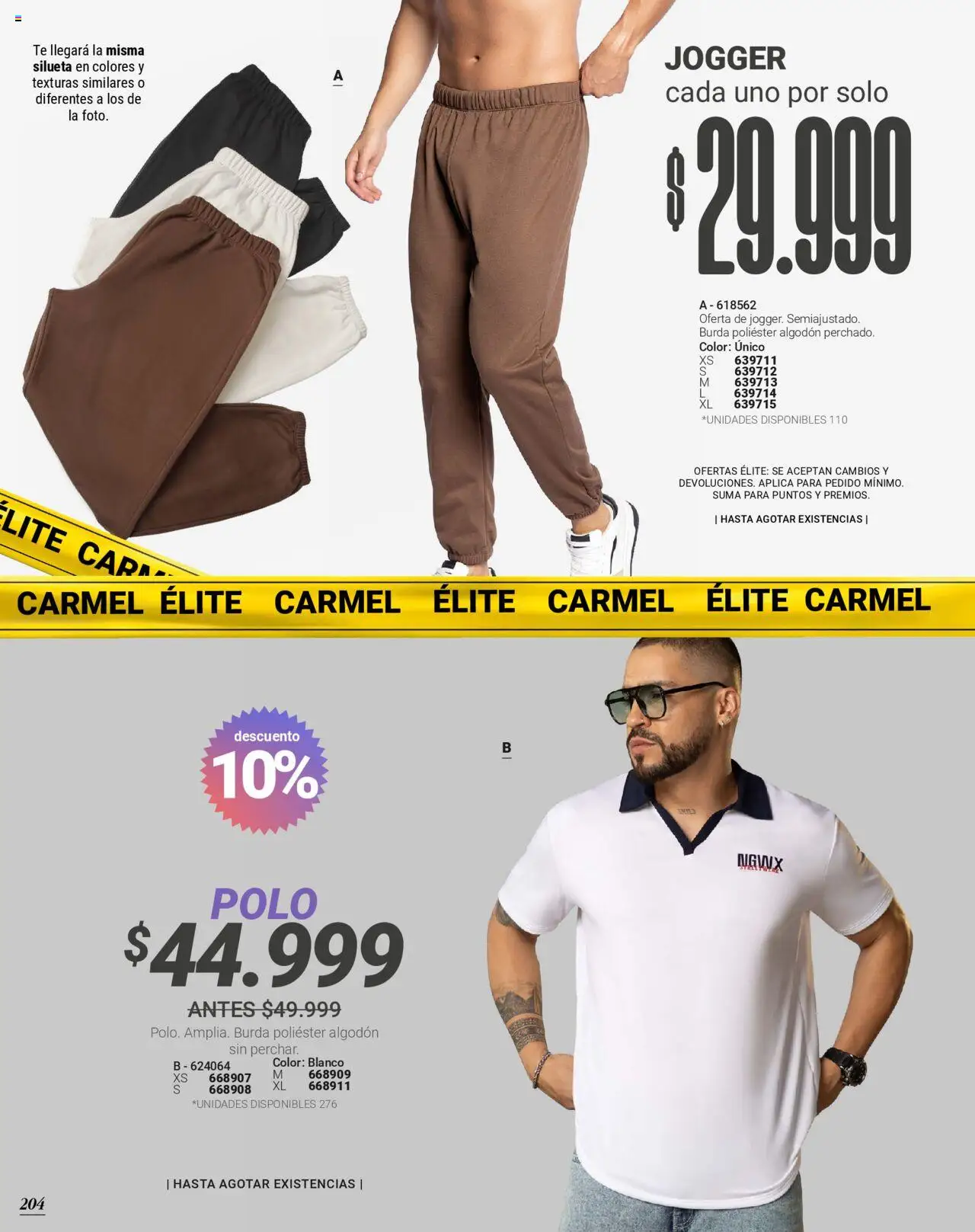 Carmel revista - valida desde el 28.07.2025 | Página: 206 | Productos: Té, Algodón