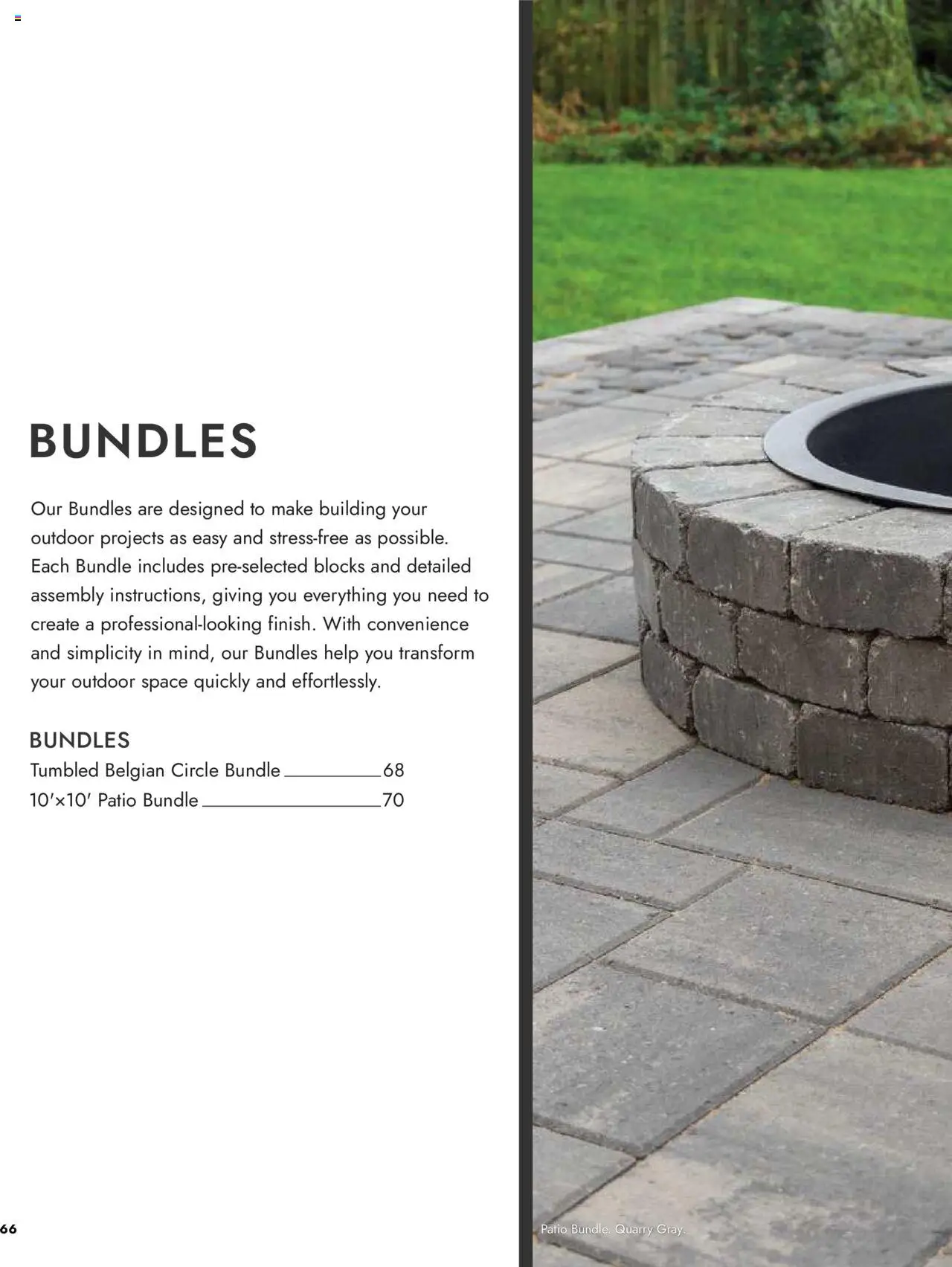 Menards Outdoor Living Block Projects & Bundles - valid from 13.03.2025 | Page: 66