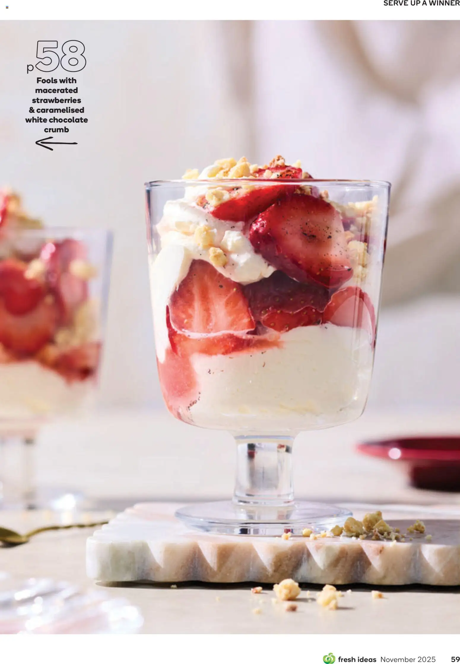 Woolworths catalogue - valid from 01.11.2025 | Page: 59 | Products: Chocolate, Strawberries